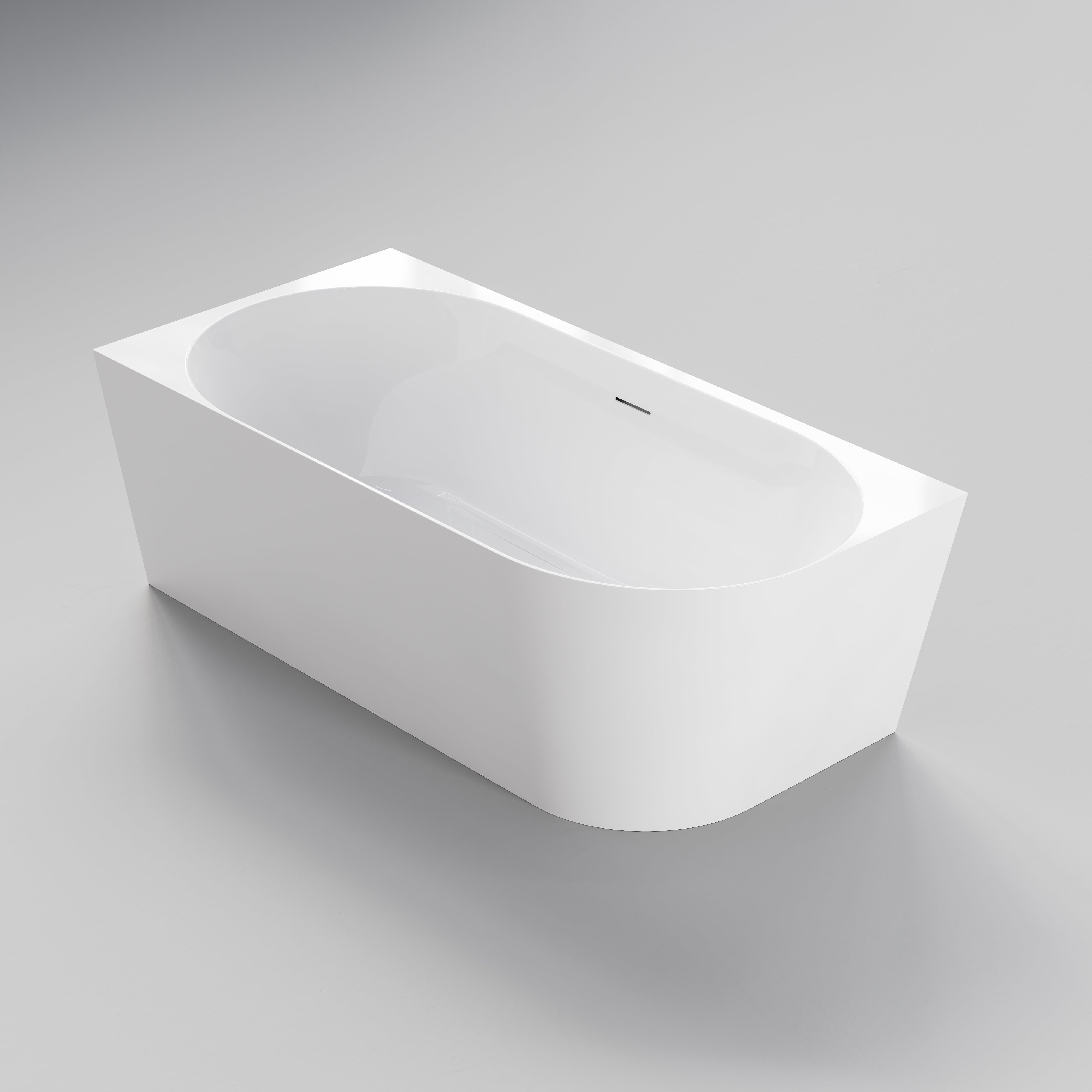 code-endura-left-hand-corner-bath-1600-acrylic-gloss-white-left-isometric