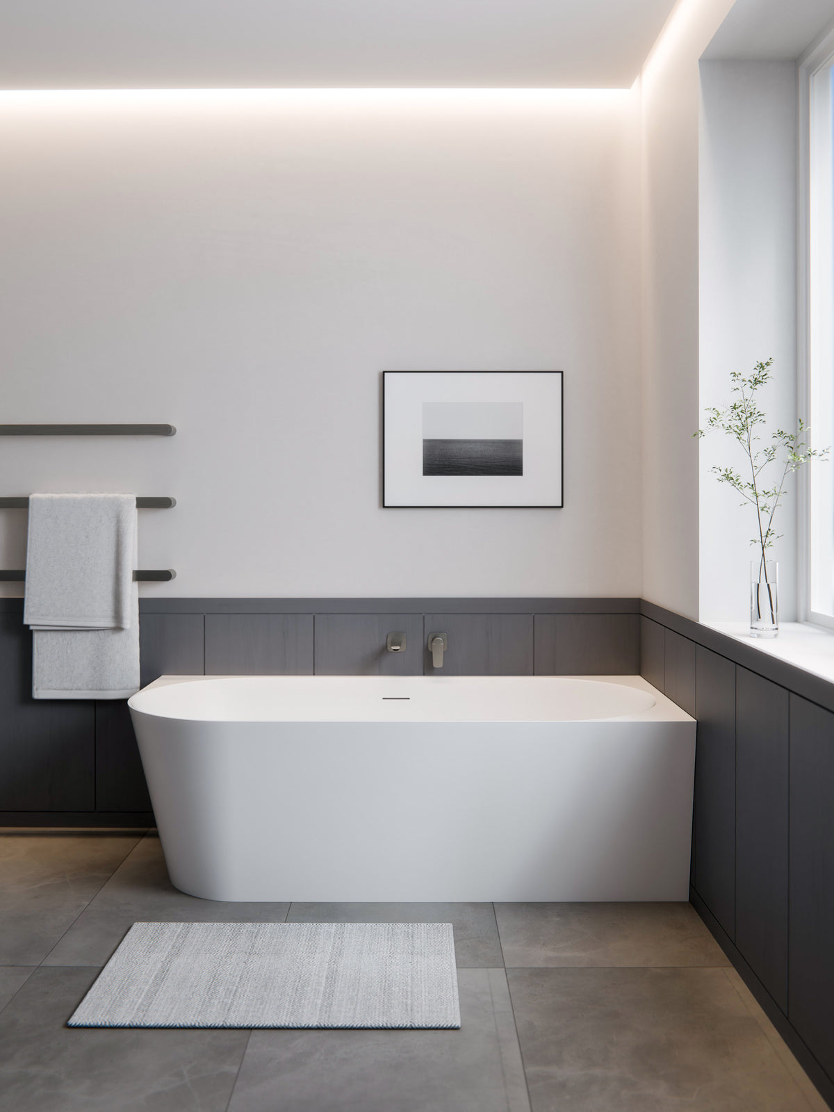Code Endura Lineare 1600 Acrylic Corner Bath Range