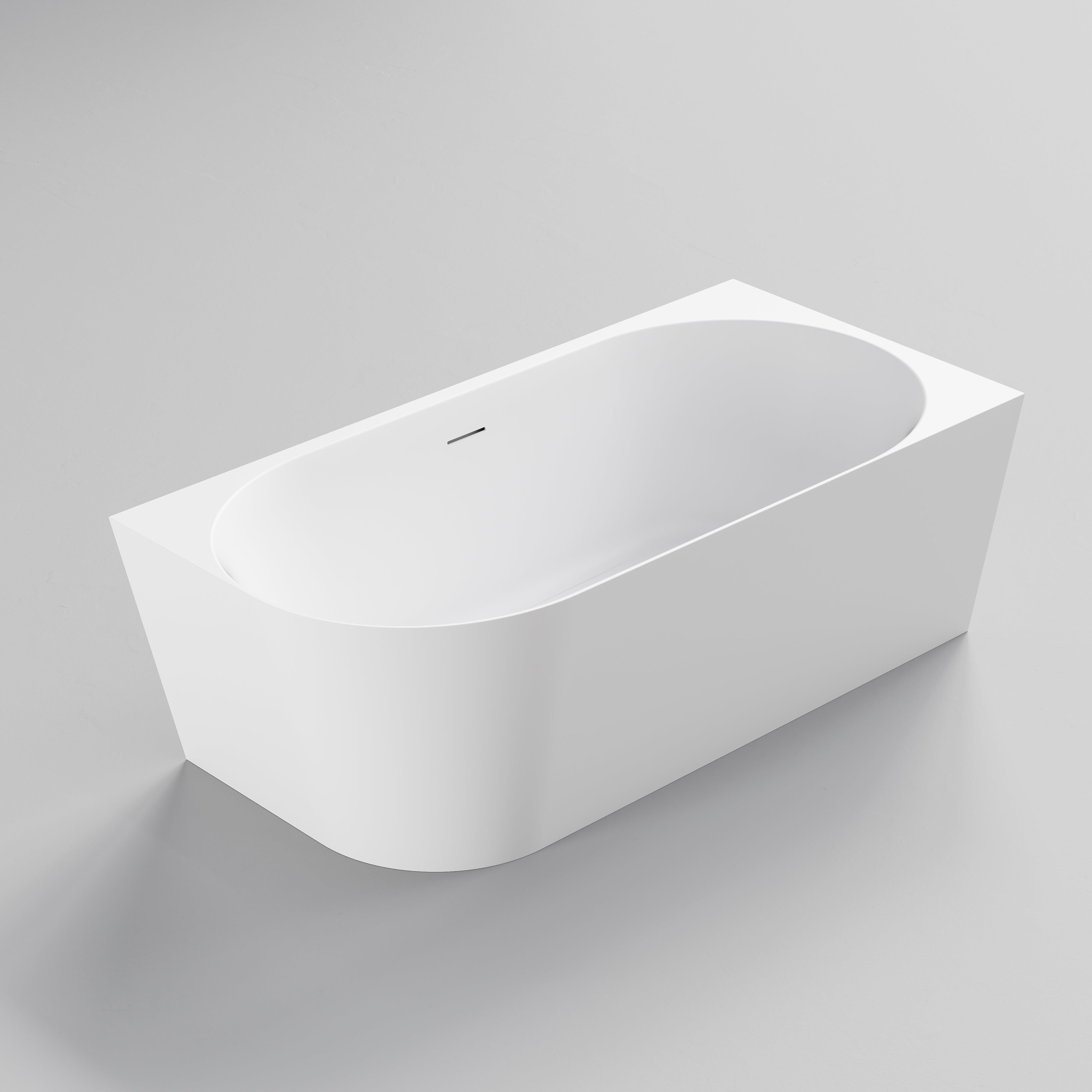 code-endura-right-hand-corner-bath-1600-acrylic-matte-white-right-isometric