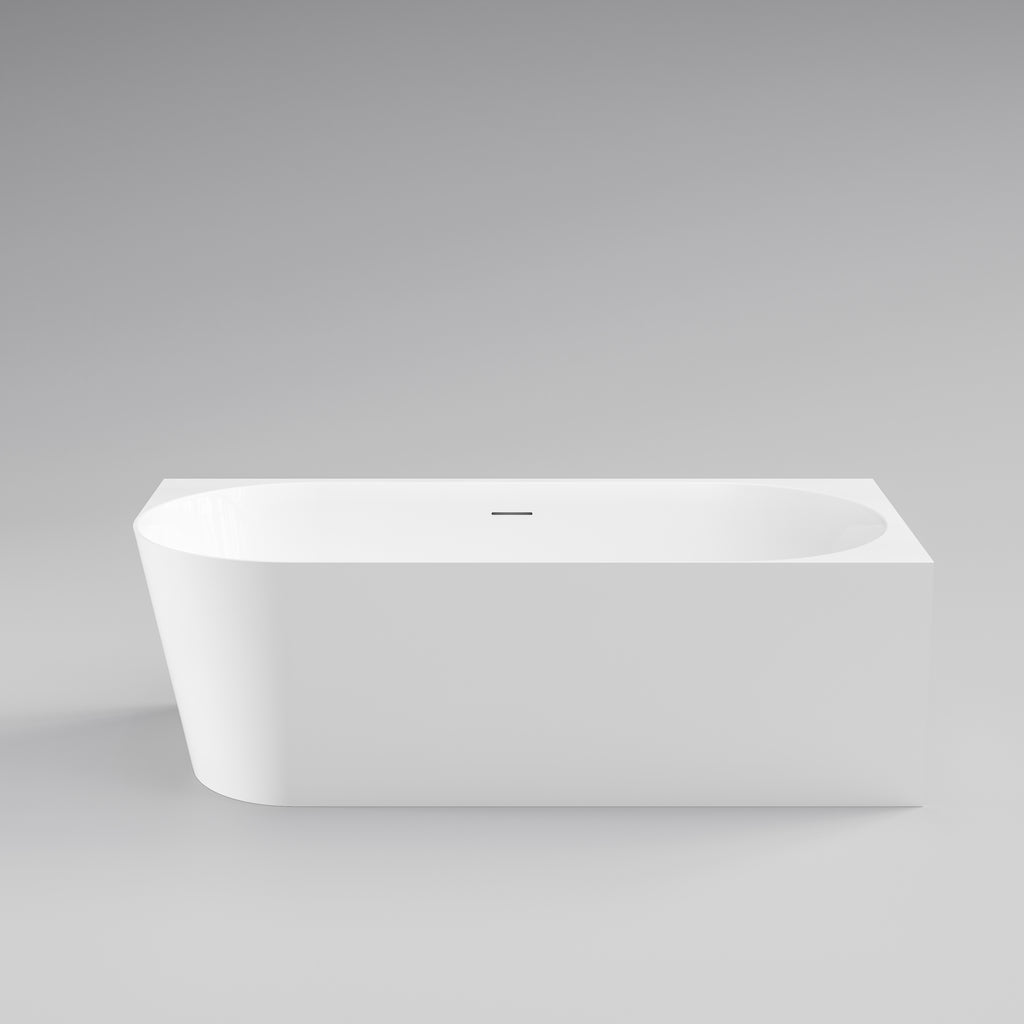 code-endura-right-hand-corner-bath-1750-acrylic-gloss-white-left-front-view
