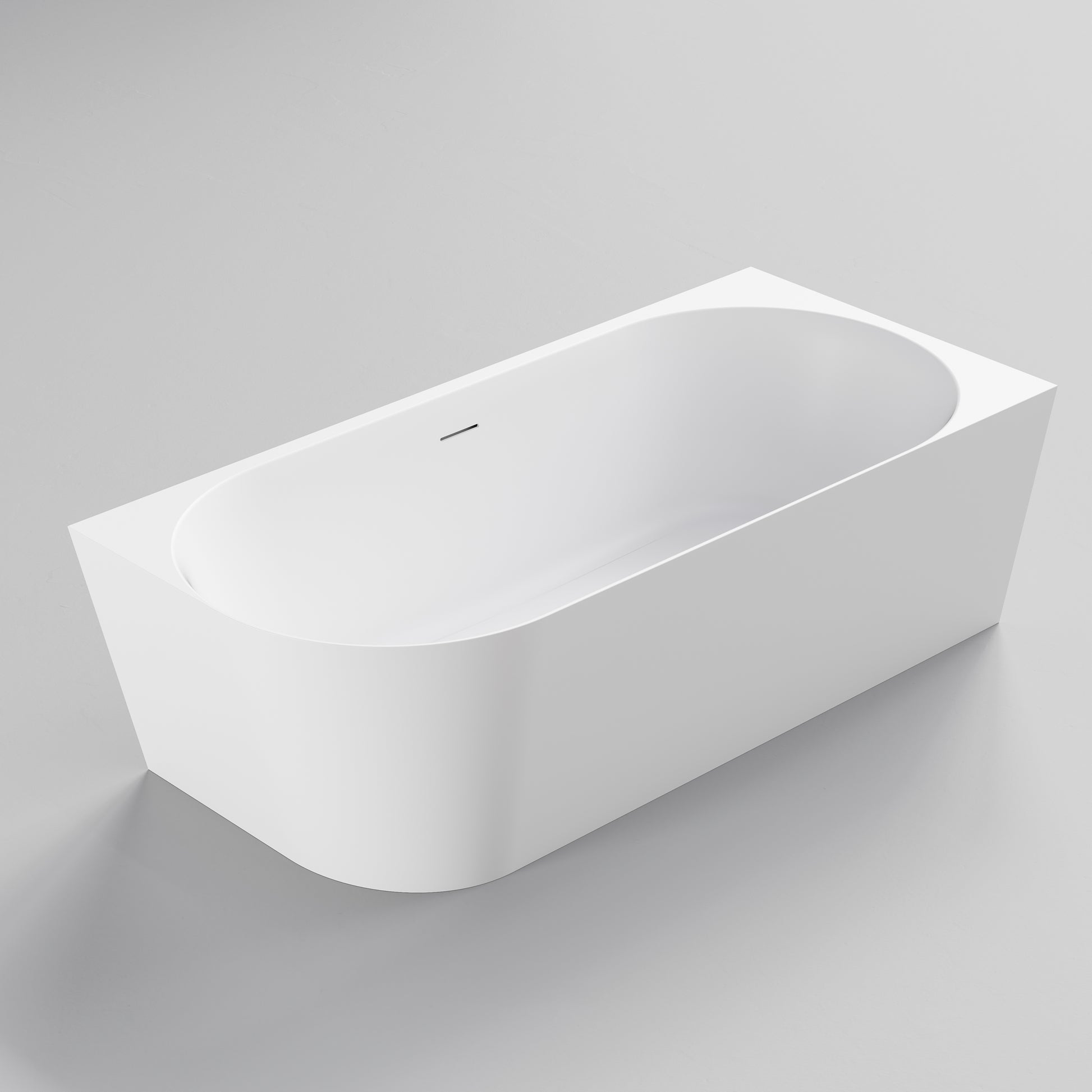 code-endura-right-hand-corner-bath-1750-acrylic-matte-white-isometric-view