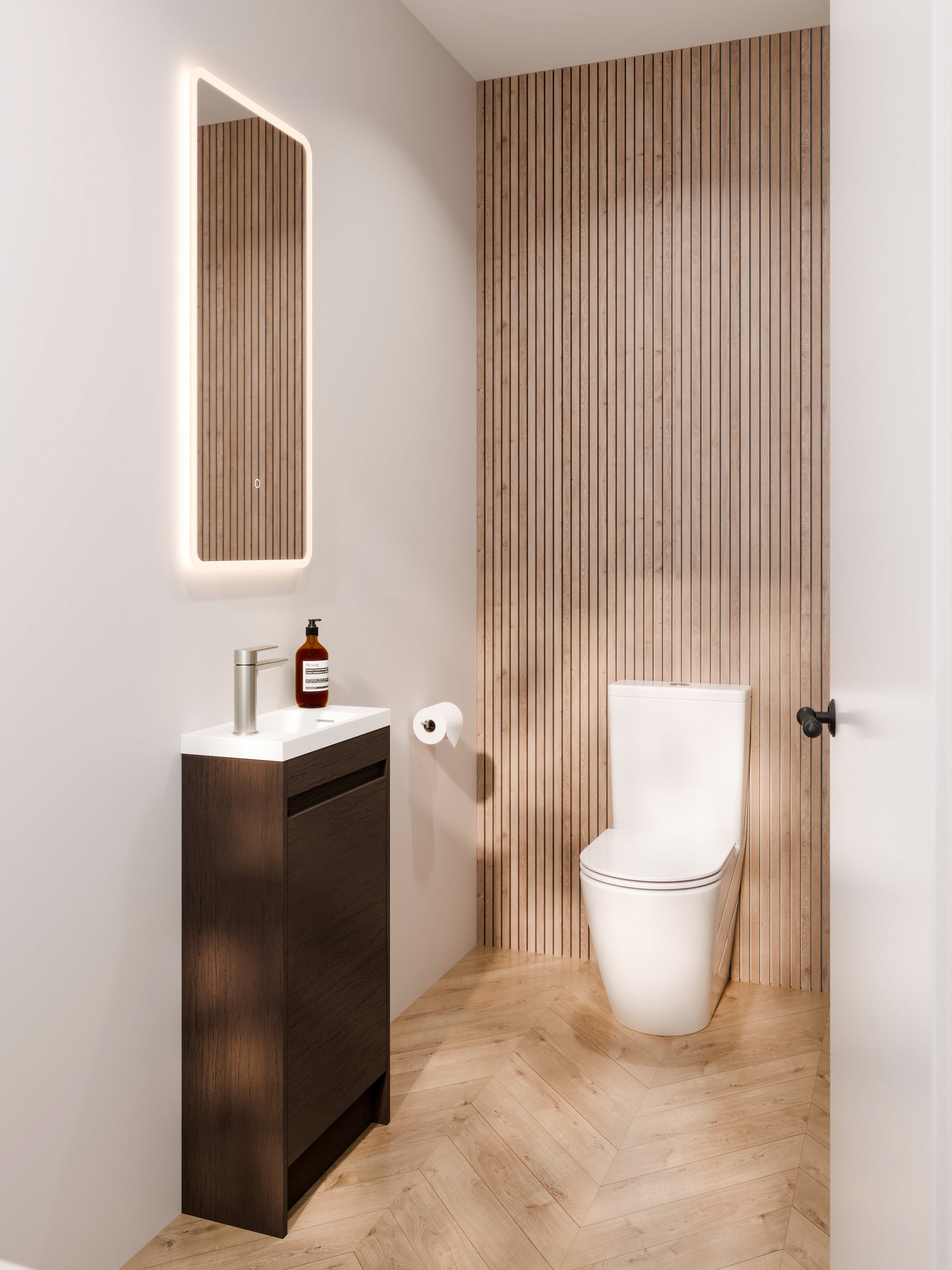 borders-oak-450mm-wc-vanity-in-modern-wc-room-nz