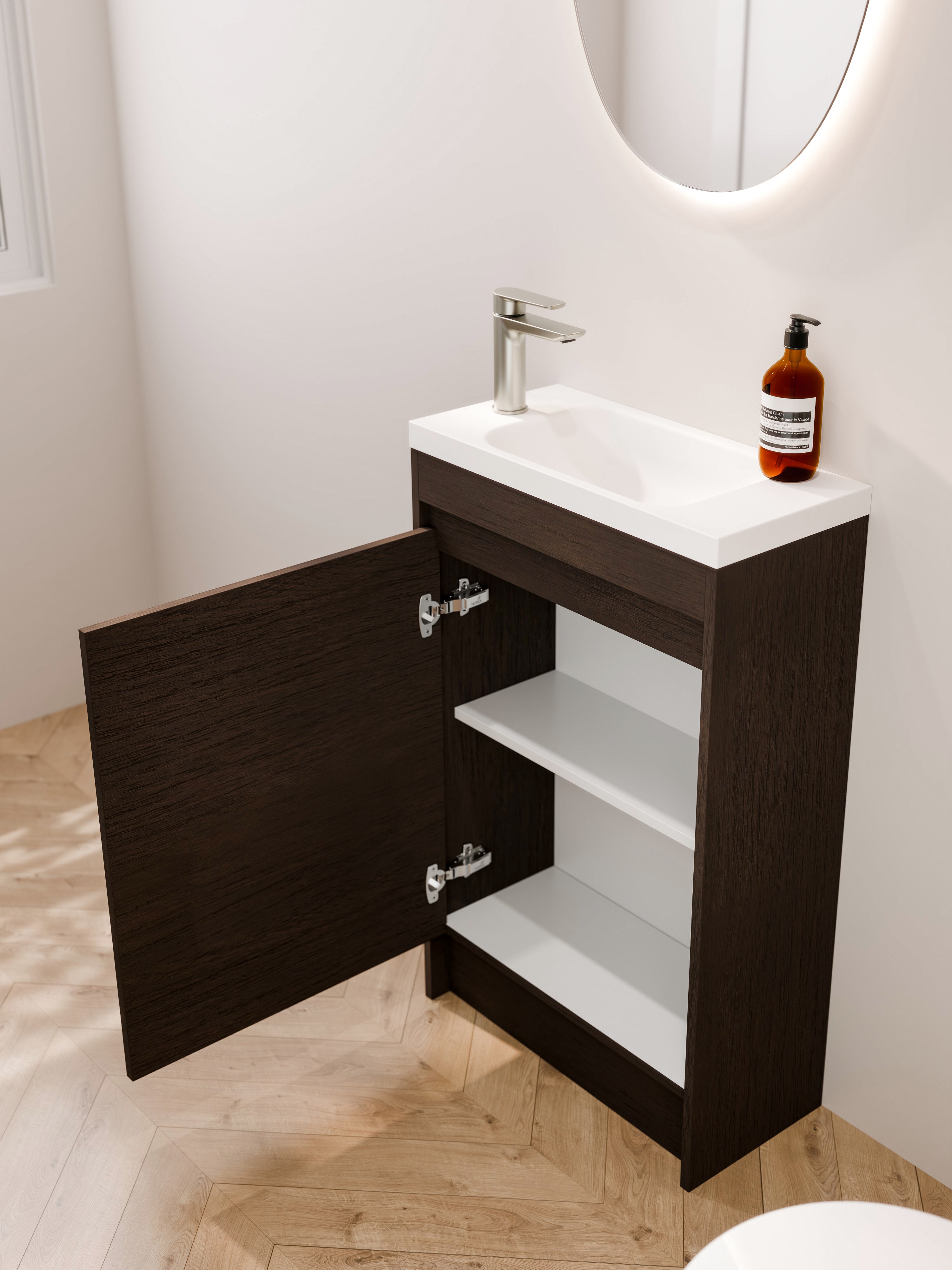 borders-oak-wc-vanity-550mm-door-open-cabinet-storage