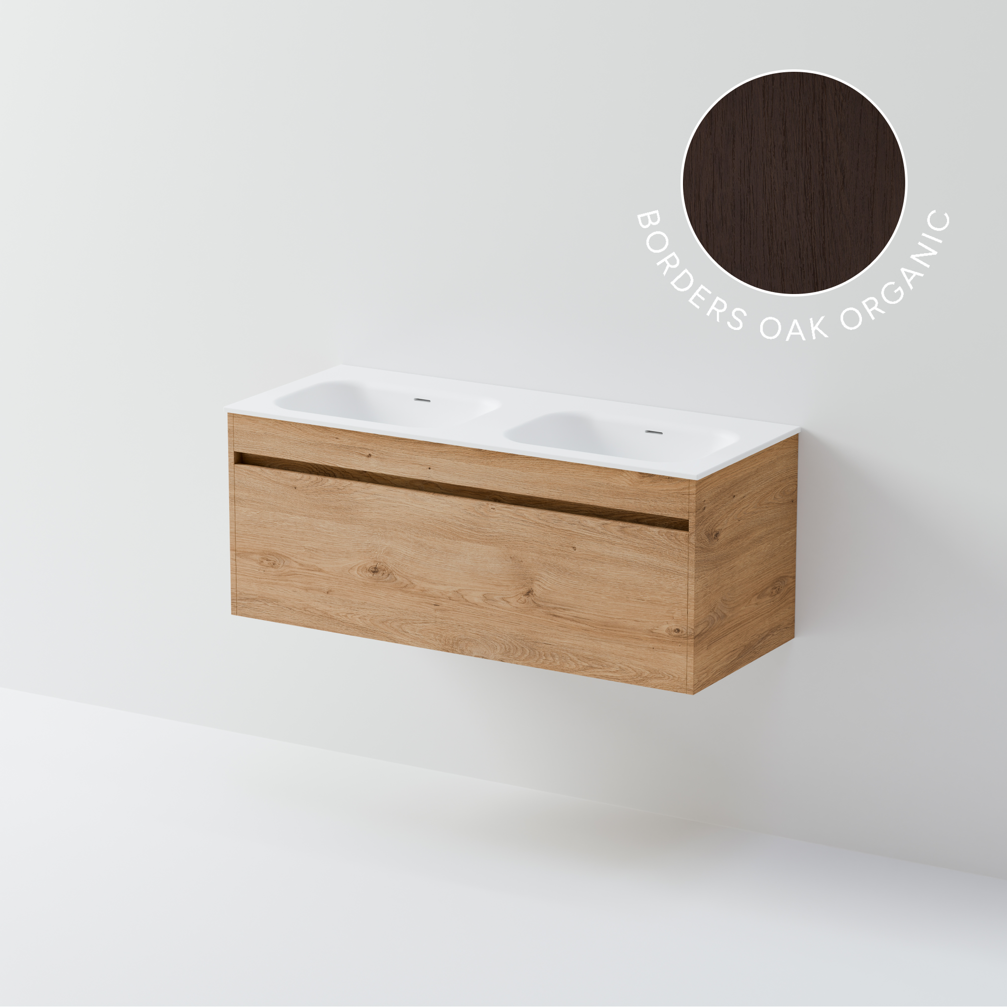 Code Luxe Plus 1200 Vanity | Double Basin
