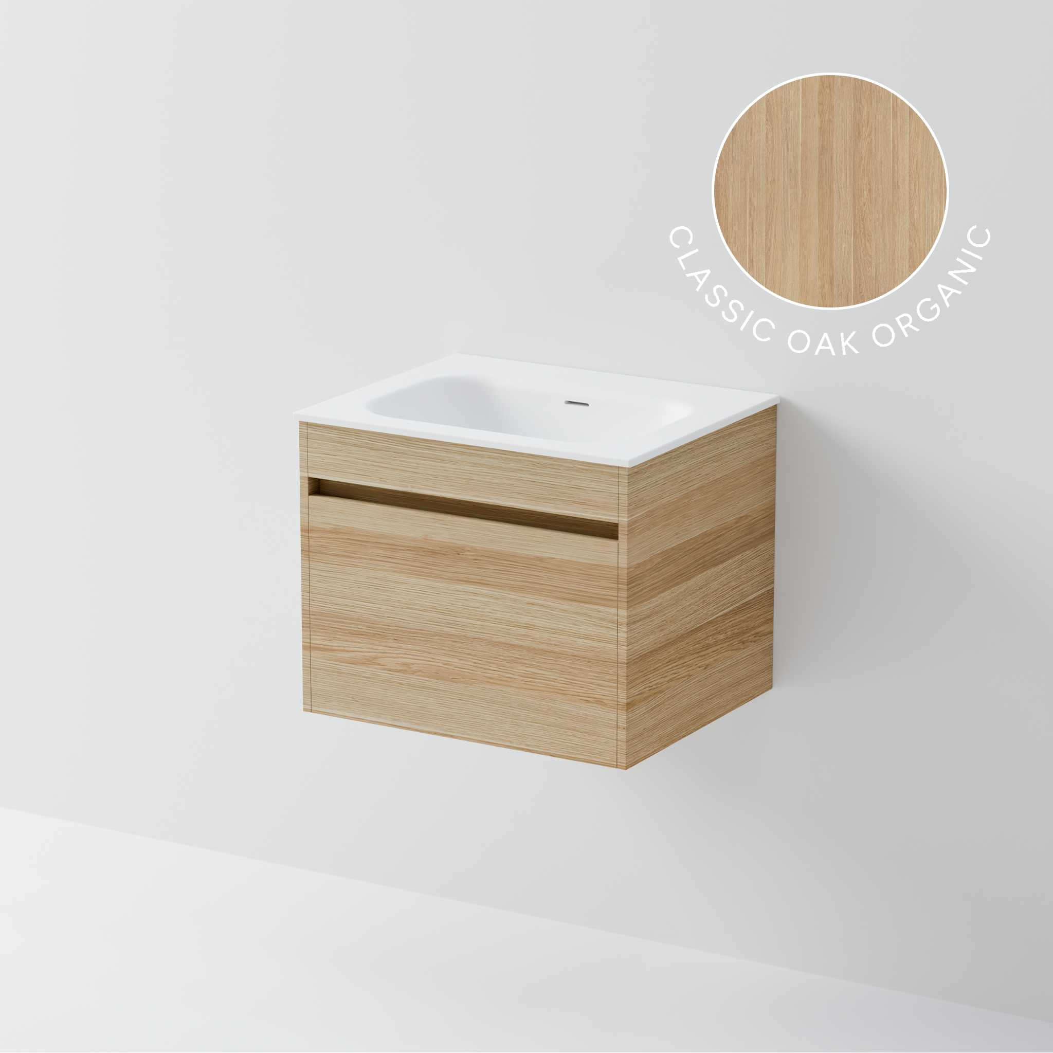 Luxe Plus 600 Vanity | Single Basin