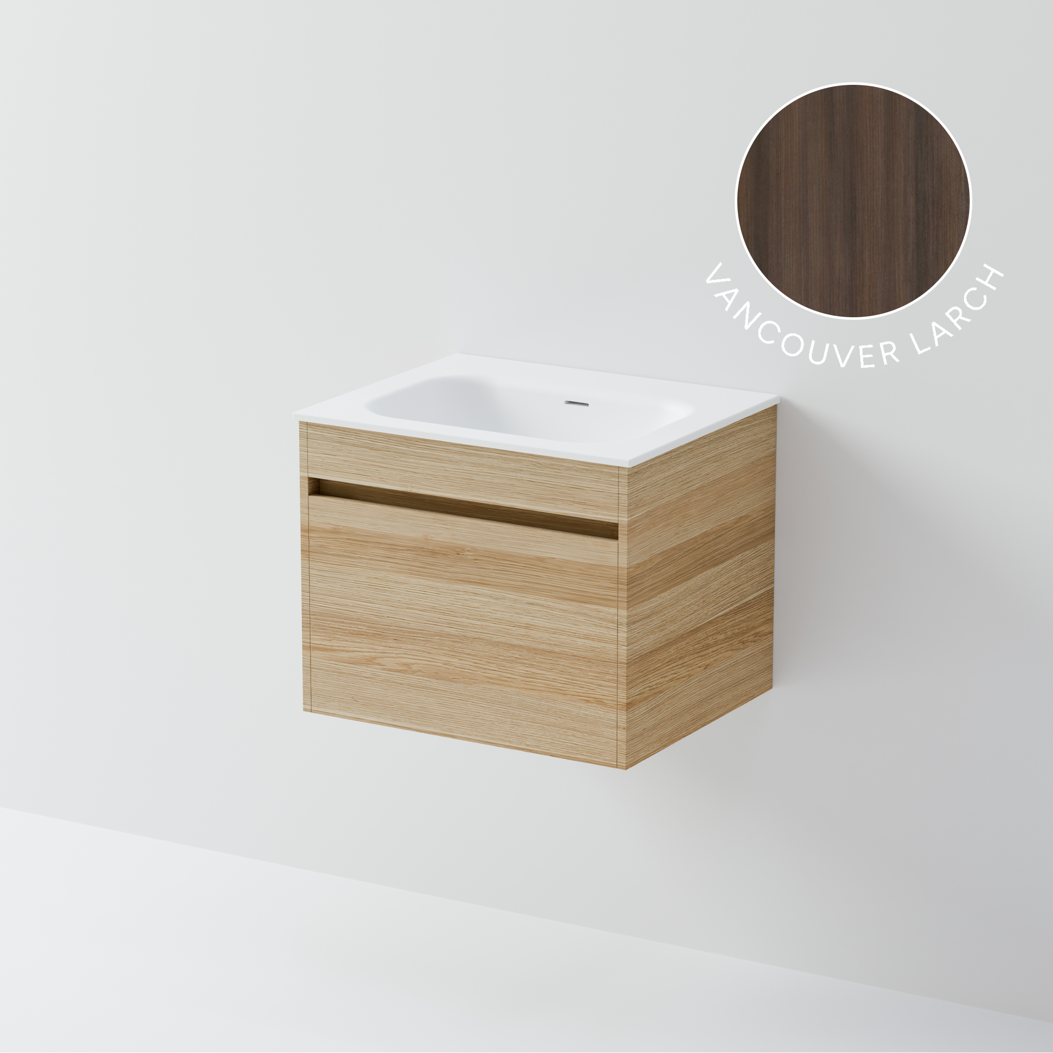 Luxe Plus 600 Vanity | Single Basin