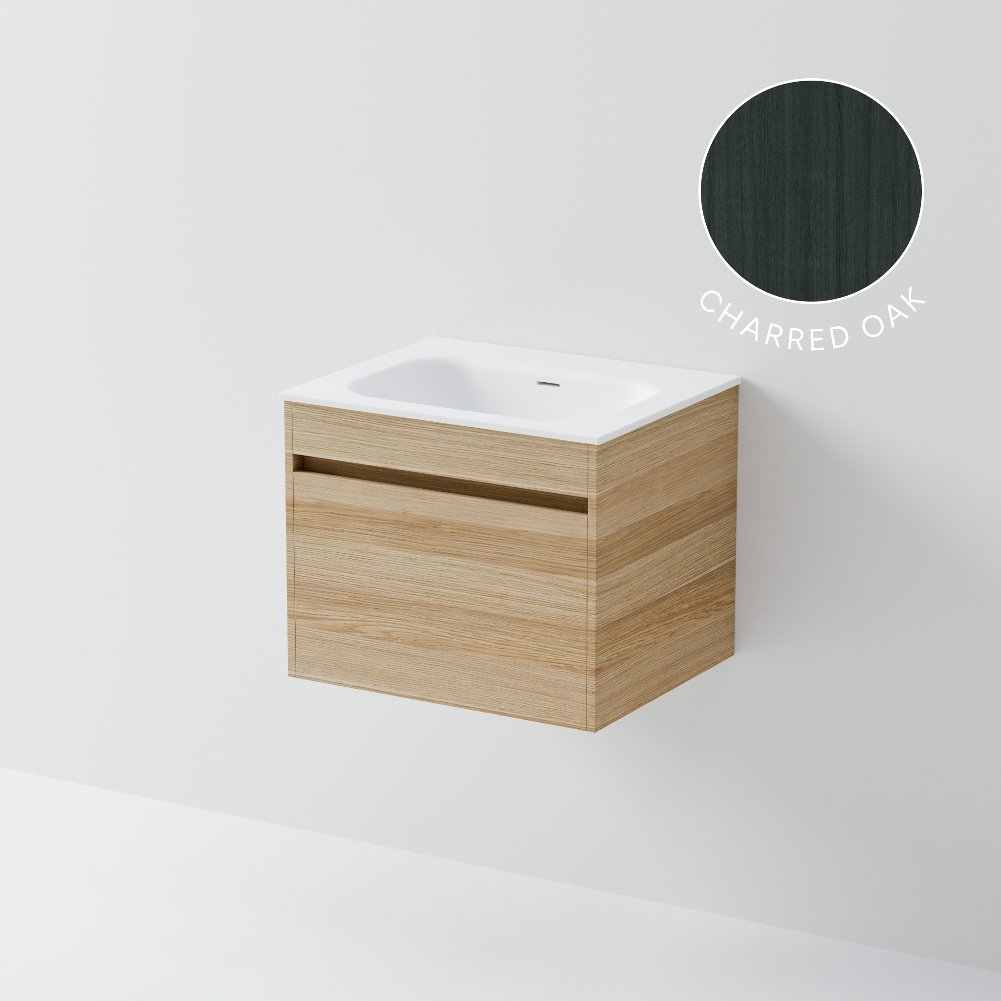 Luxe Plus 600 Vanity | Single Basin