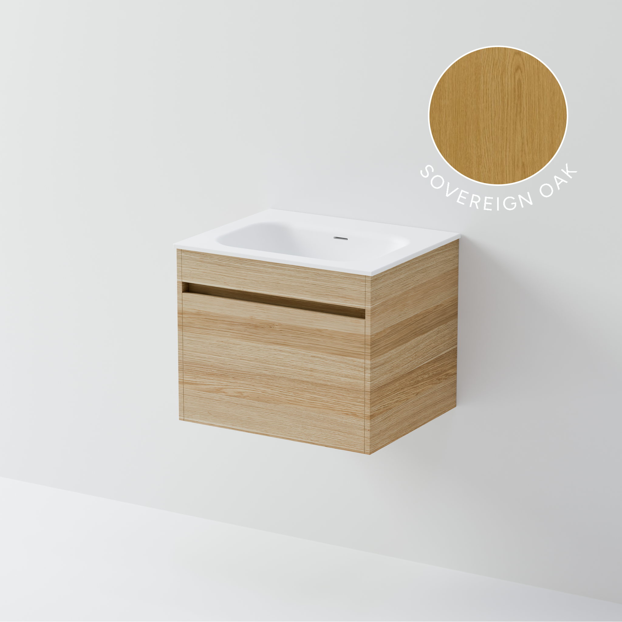 Luxe Plus 600 Vanity | Single Basin