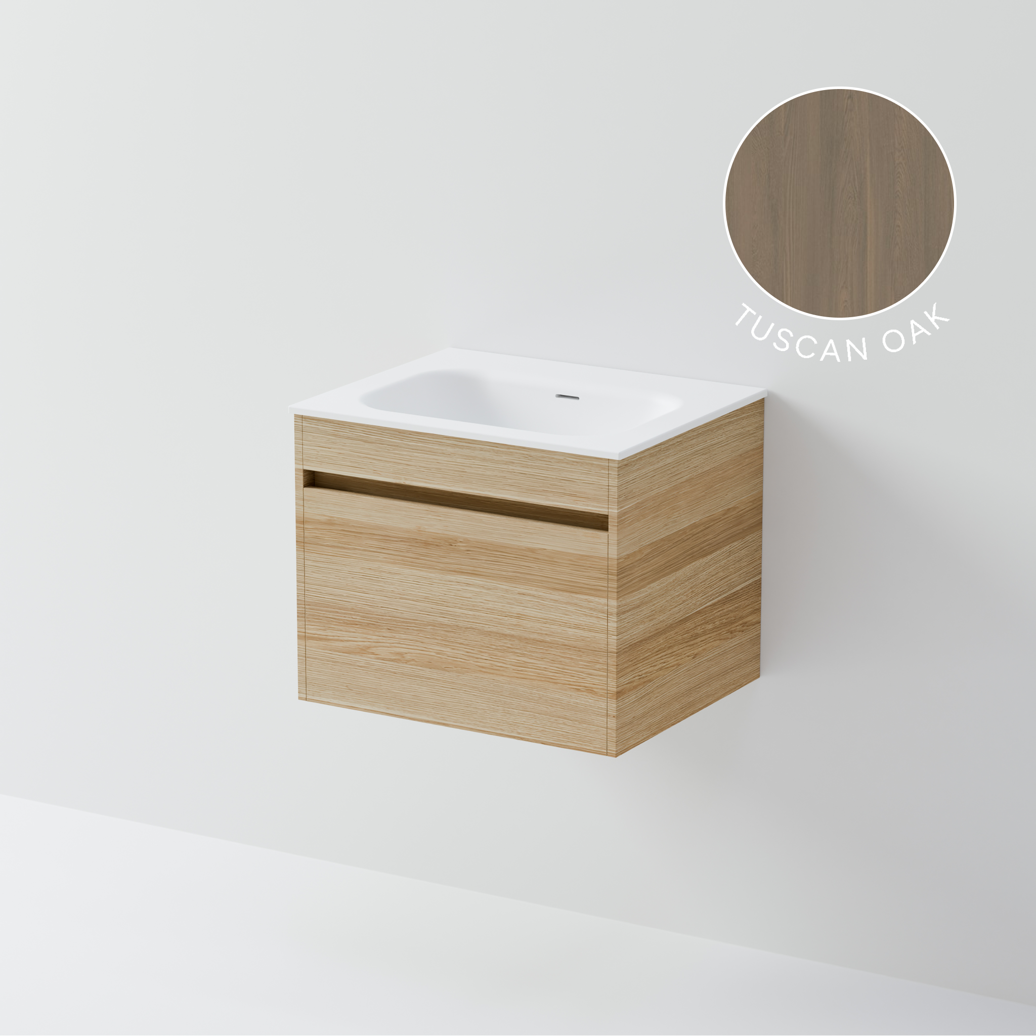 Luxe Plus 600 Vanity | Single Basin