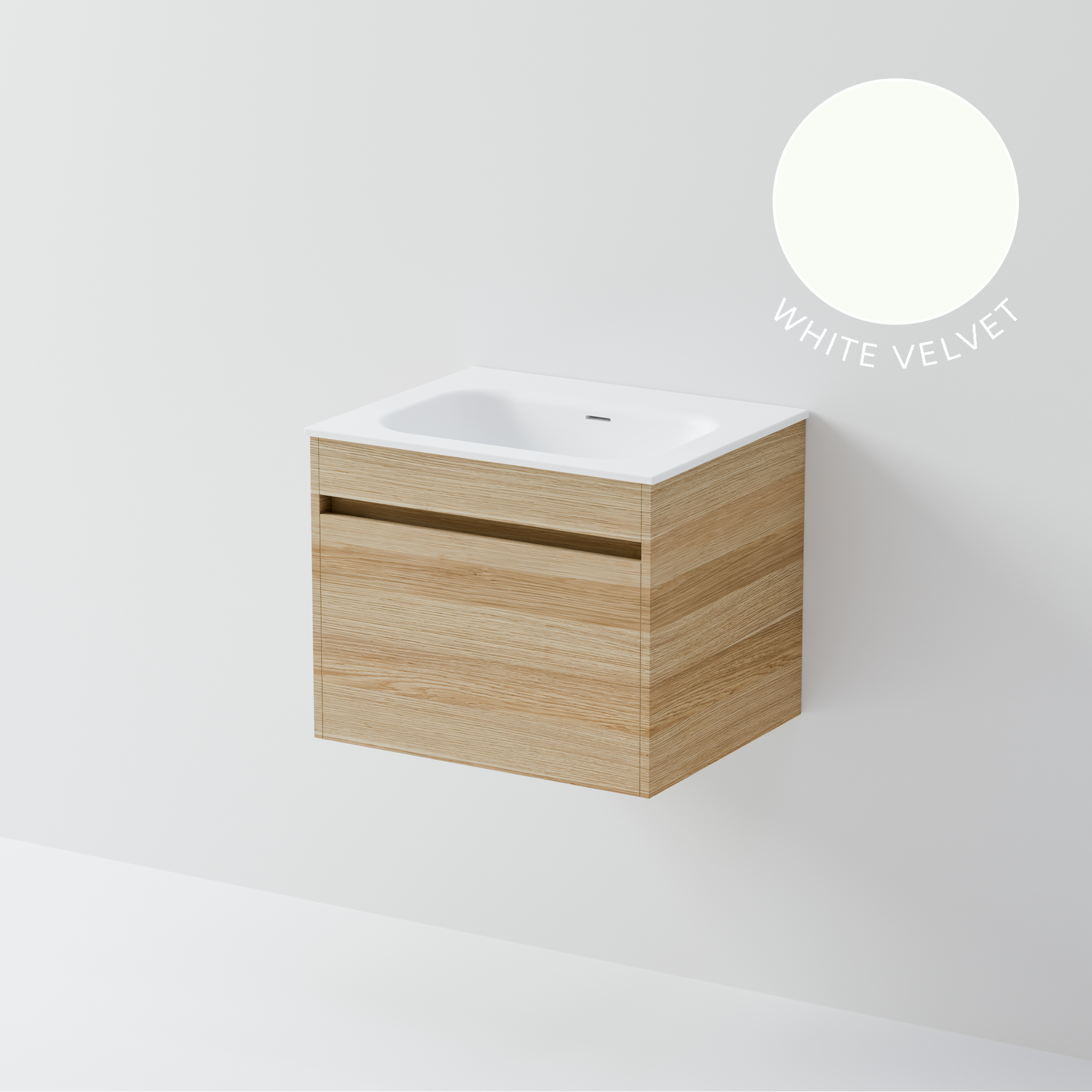 Luxe Plus 600 Vanity | Single Basin