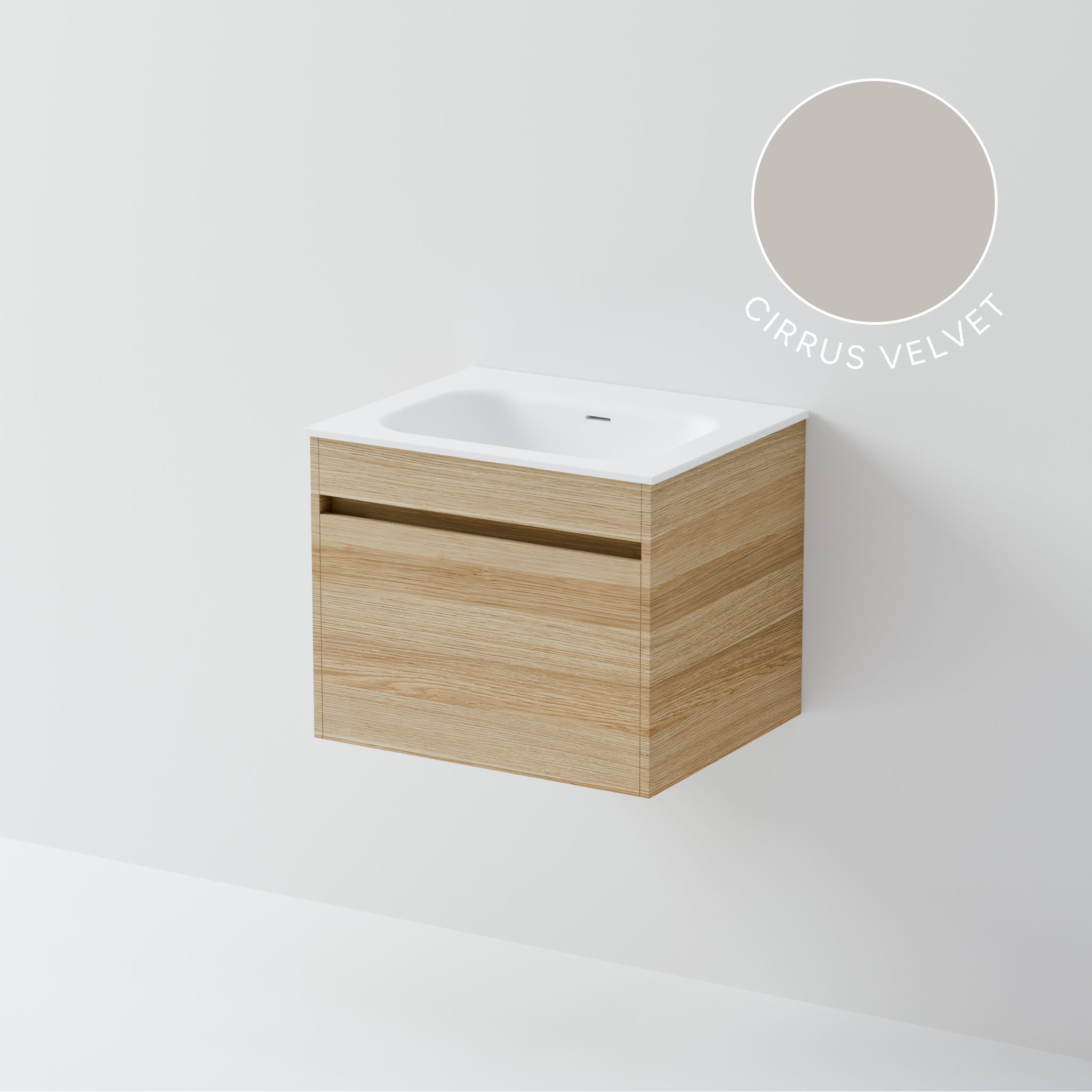 Luxe Plus 600 Vanity | Single Basin