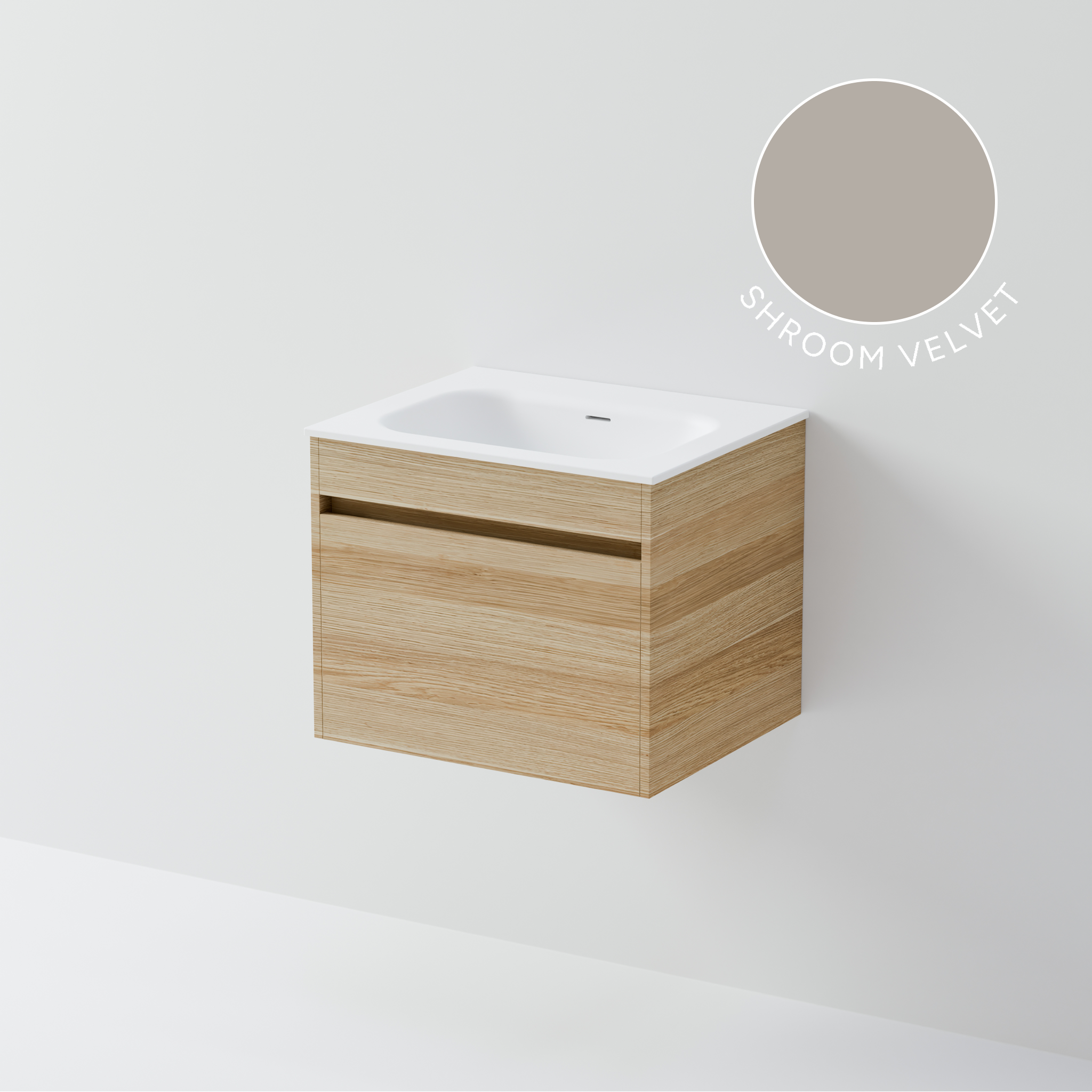 Luxe Plus 600 Vanity | Single Basin