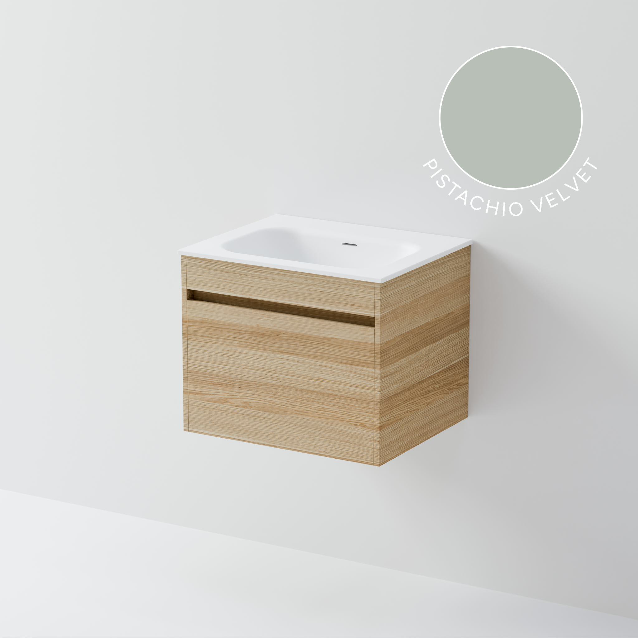 Luxe Plus 600 Vanity | Single Basin