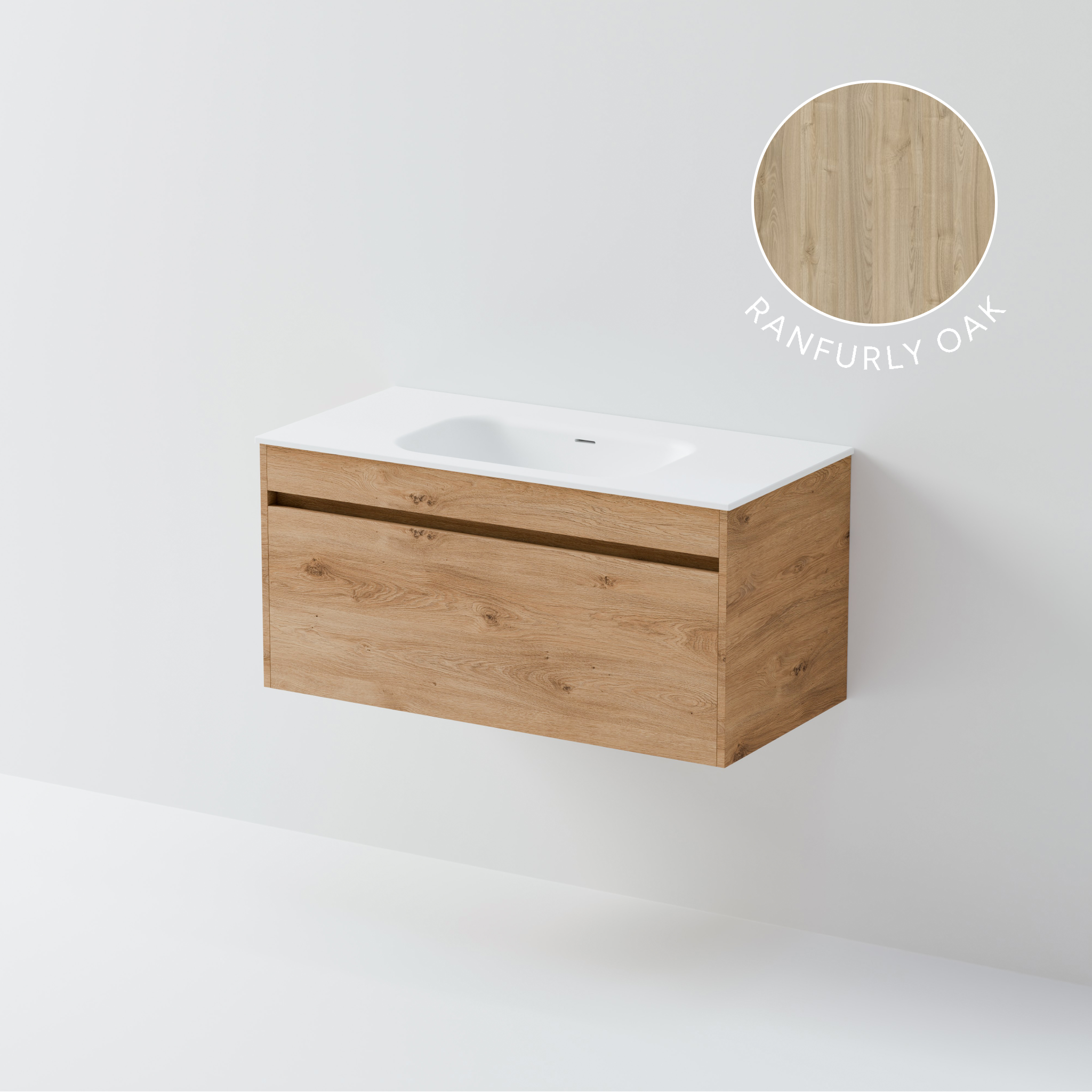 Code Luxe Plus 1000 Vanity | Single Basin