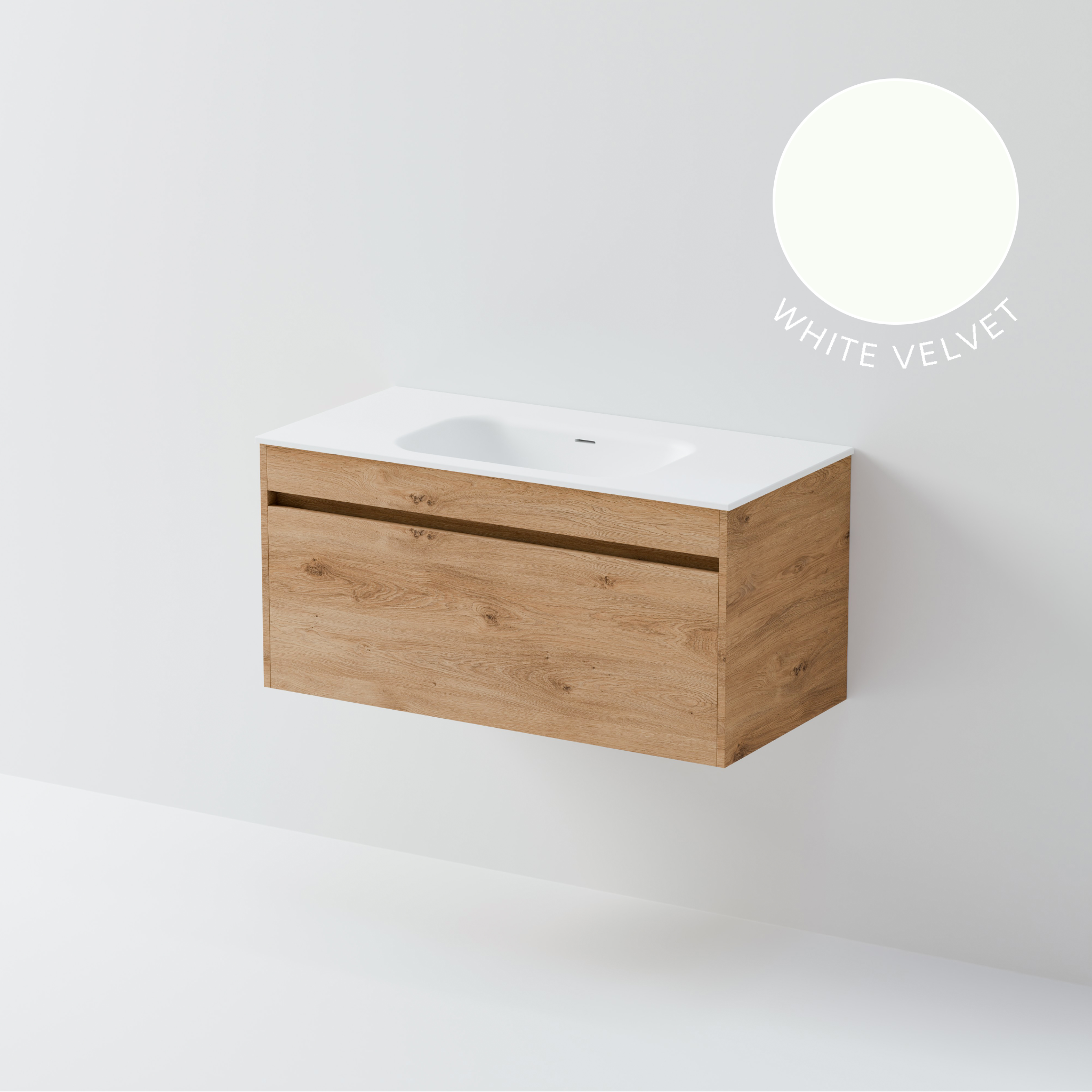 Code Luxe Plus 1000 Vanity | Single Basin