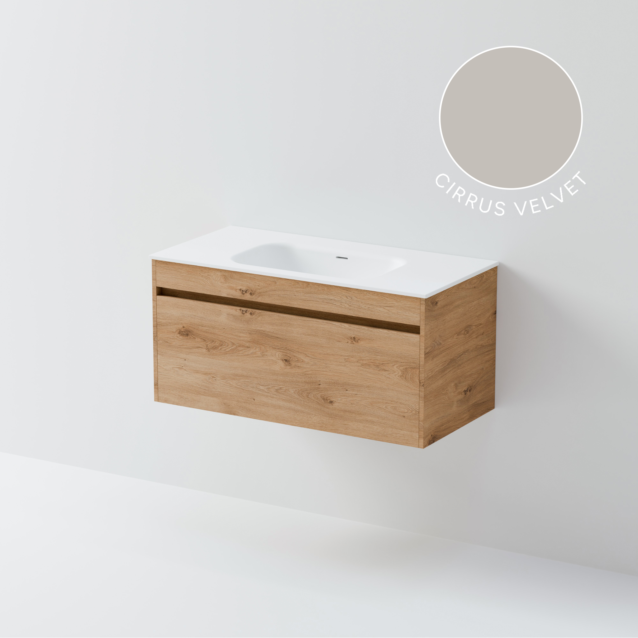 Code Luxe Plus 1000 Vanity | Single Basin