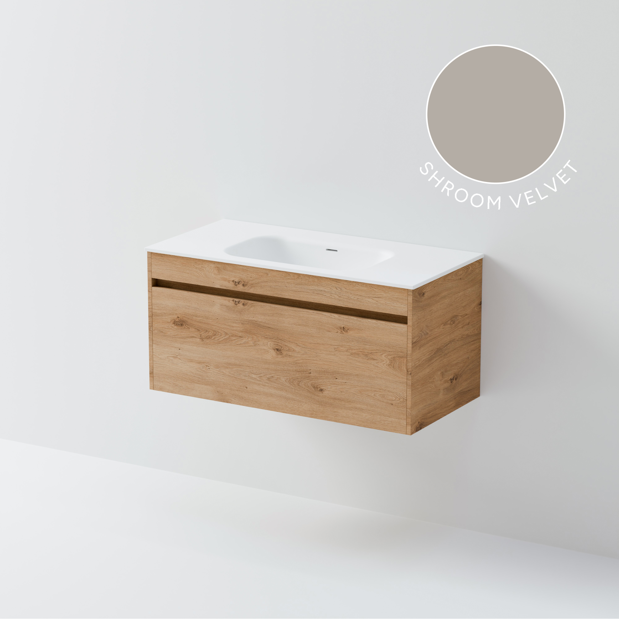 Code Luxe Plus 1000 Vanity | Single Basin