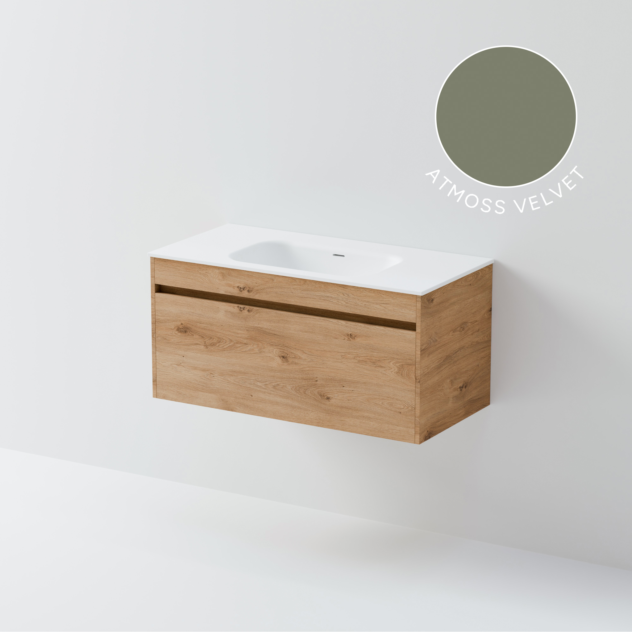 Code Luxe Plus 1000 Vanity | Single Basin