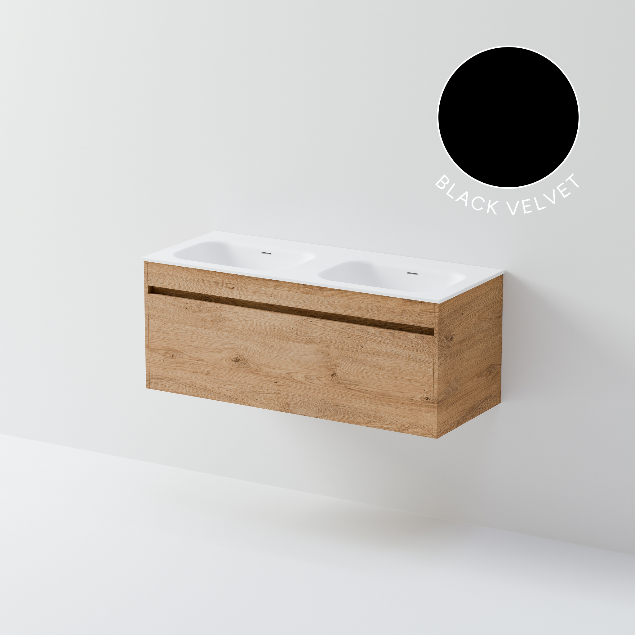 Code Luxe Plus 1200 Vanity | Double Basin