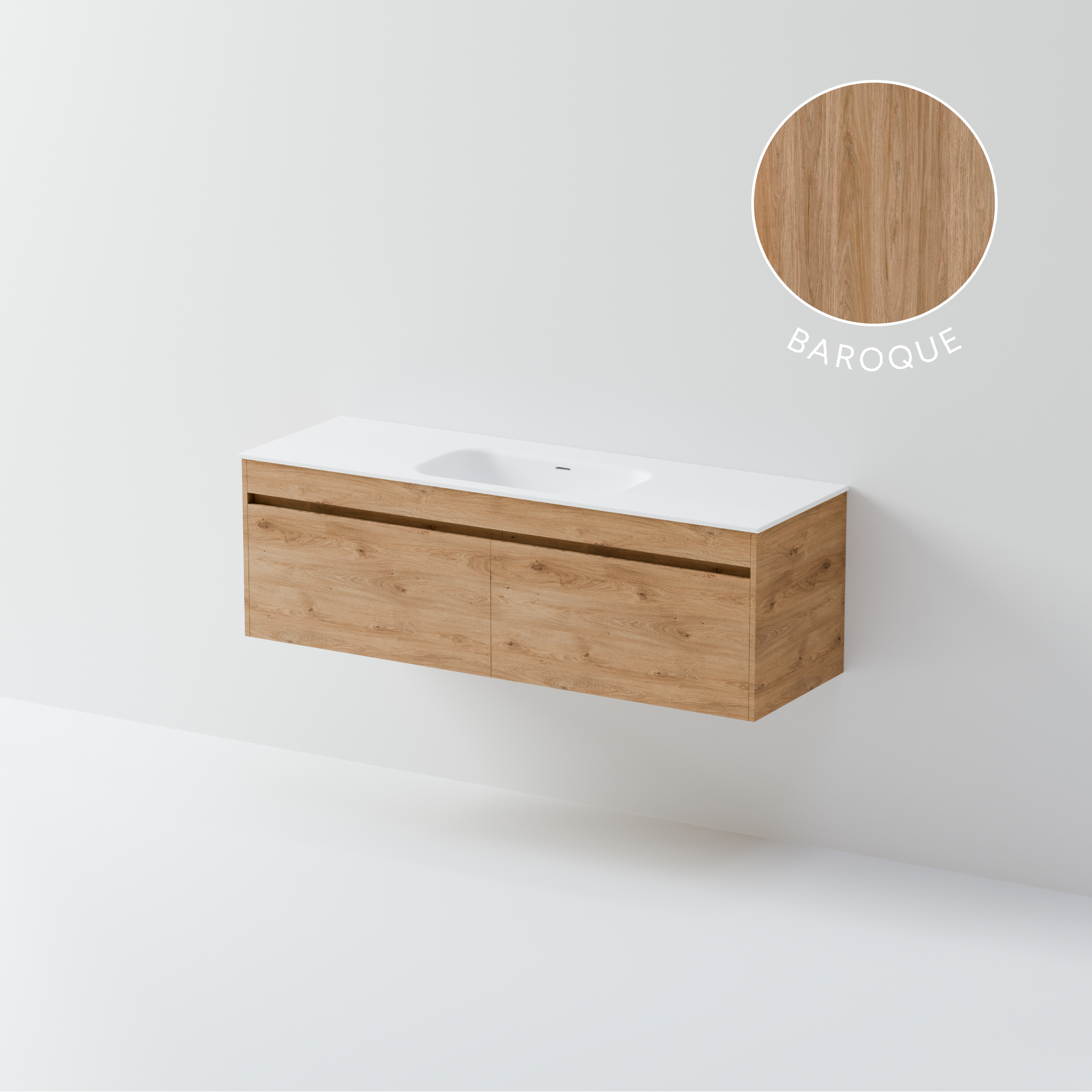 Code Luxe Plus 1500 Vanity | Single Basin