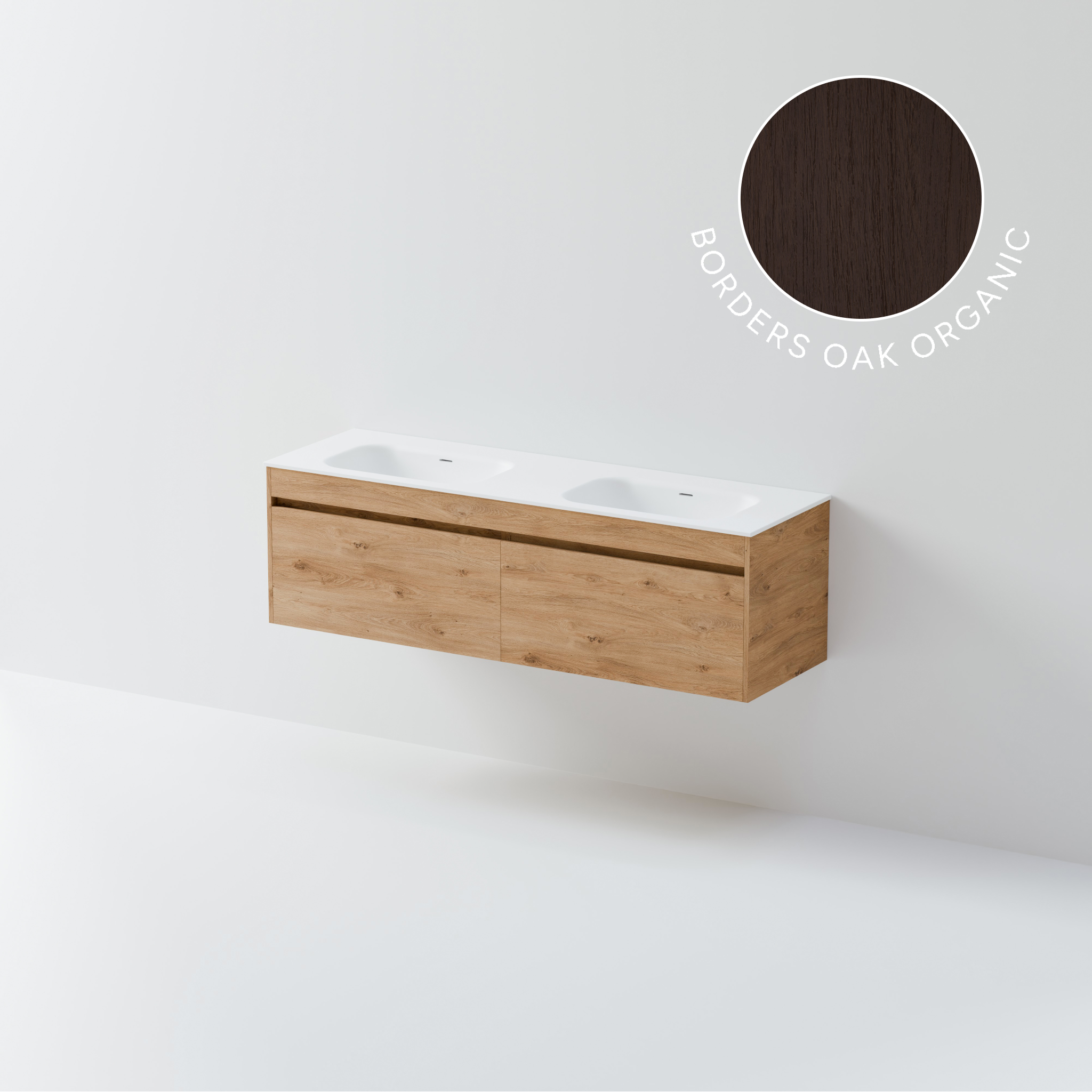 Code Luxe Plus 1600 Vanity | Double Basin