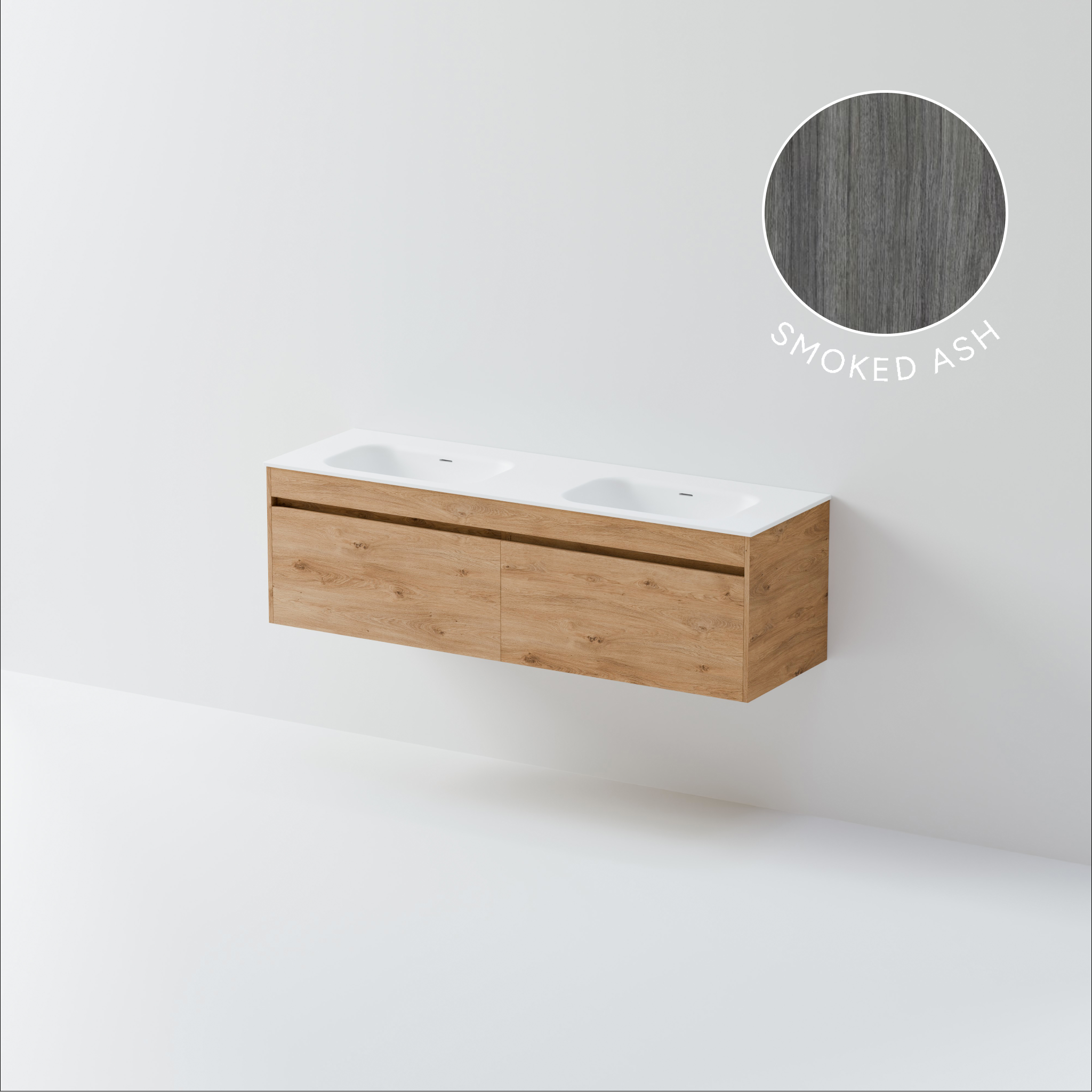 Code Luxe Plus 1600 Vanity | Double Basin