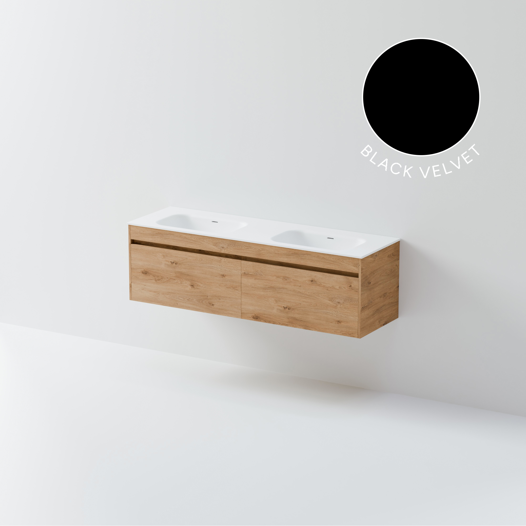 Code Luxe Plus 1600 Vanity | Double Basin