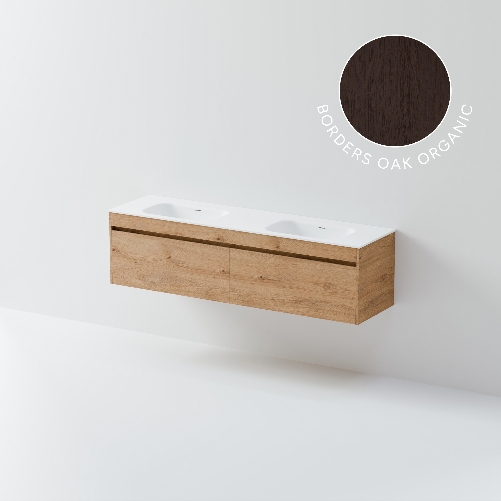 Code Luxe Plus 1800 Vanity | Double Basin