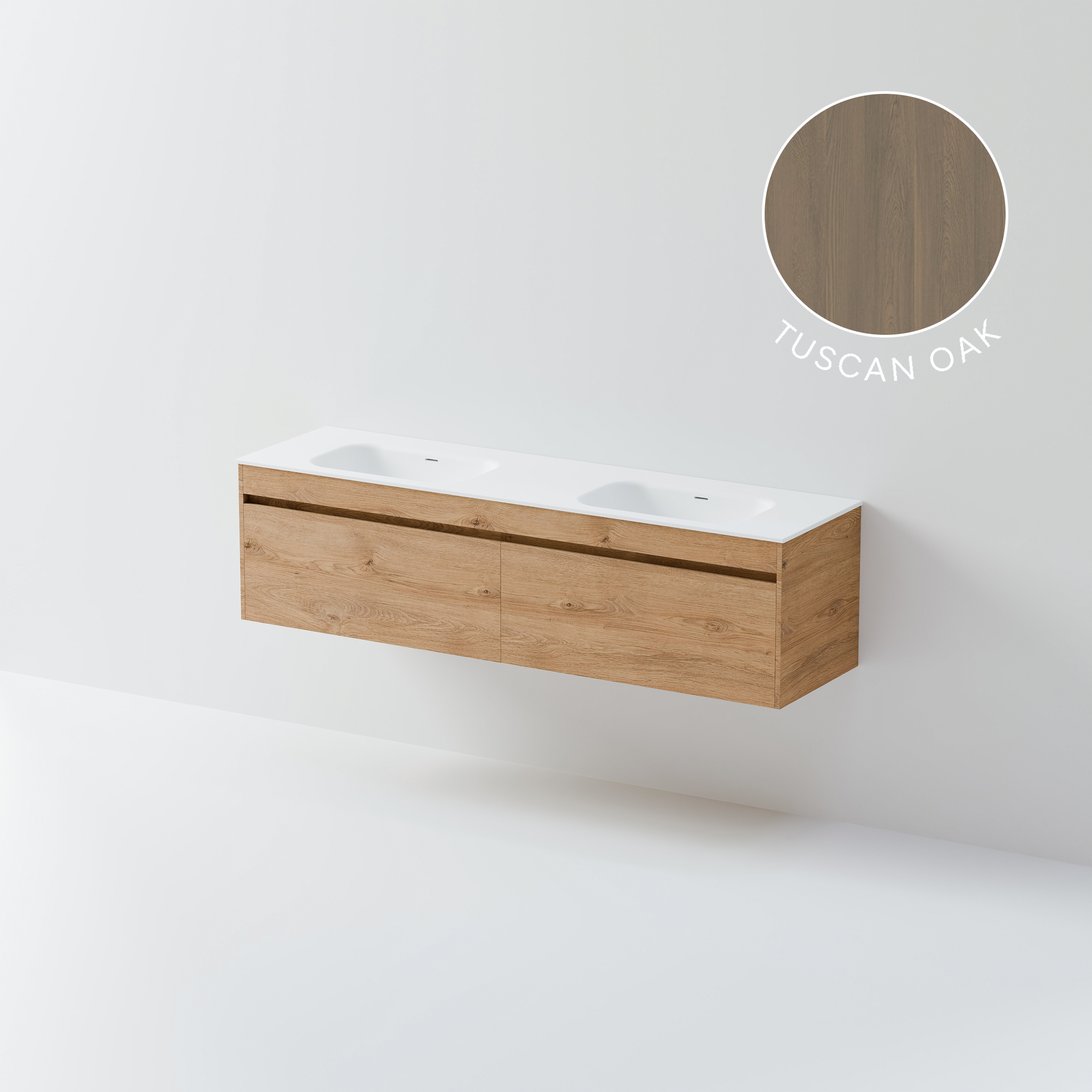 Code Luxe Plus 1800 Vanity | Double Basin