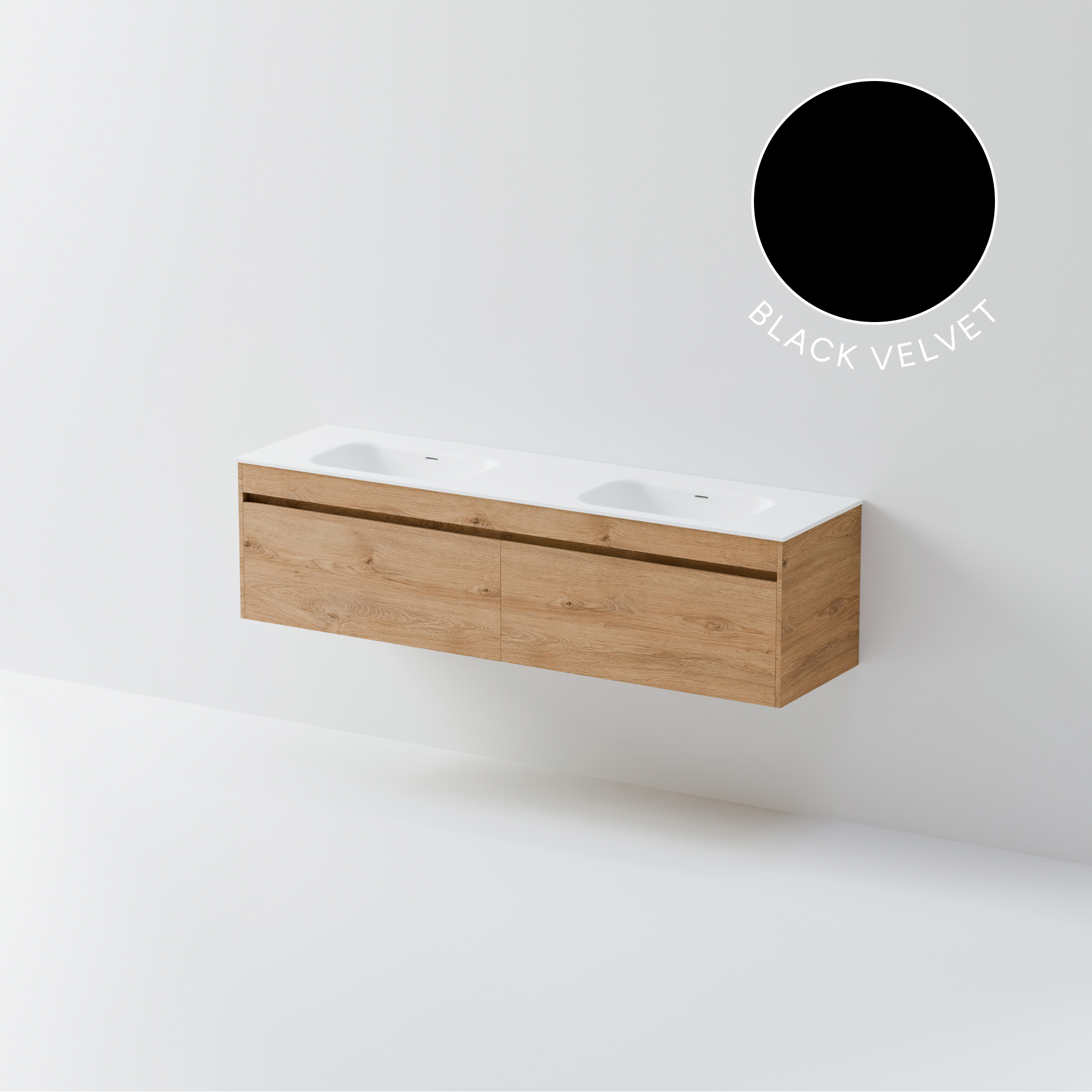 Code Luxe Plus 1800 Vanity | Double Basin