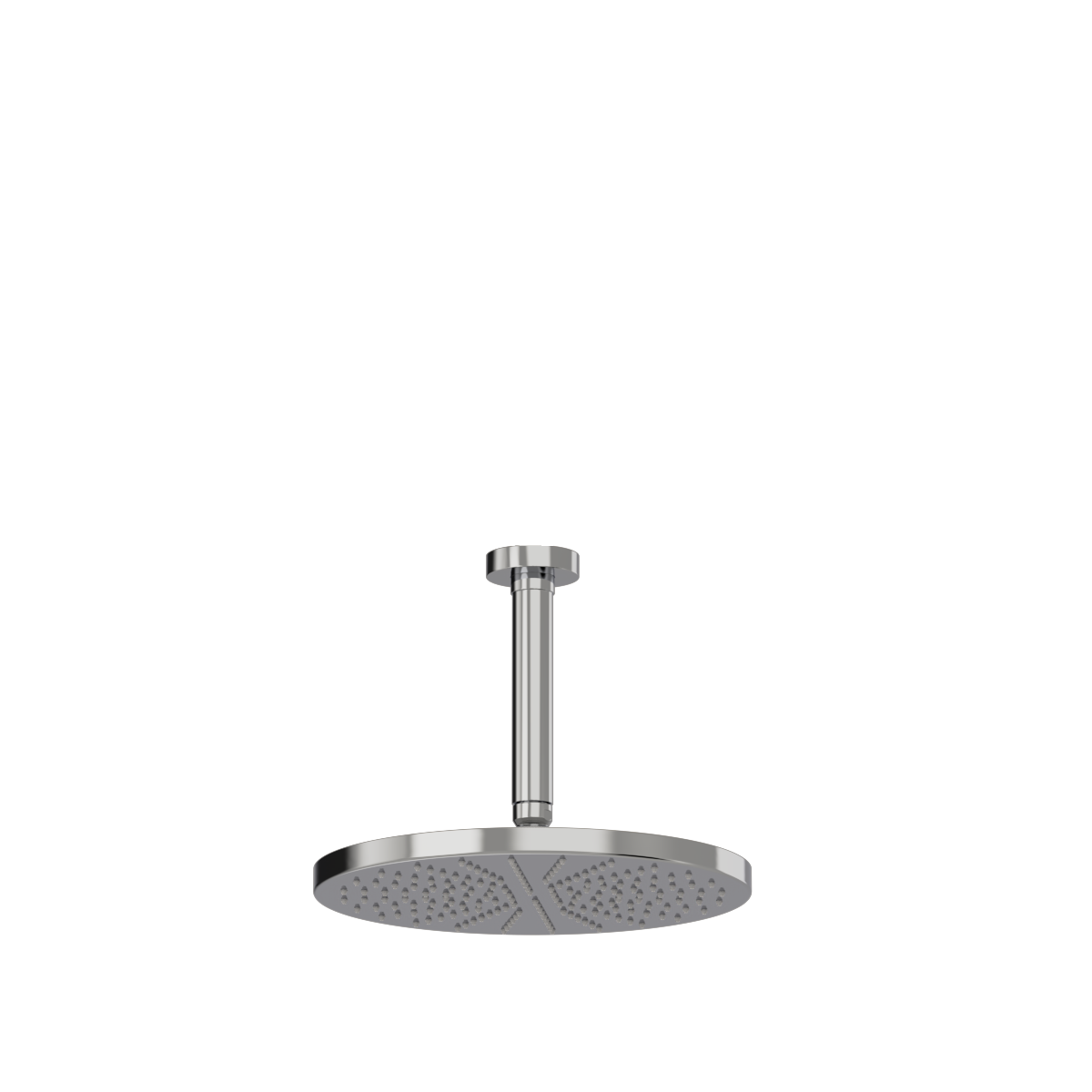 Plumbline Buddy 250mm Ceiling Mount Rainhead With 150mm Arm - Chrome