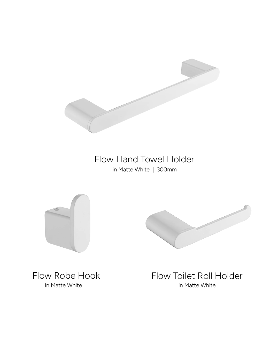 FLOW ACCESSORY ESSENTIALS BUNDLE  |  IN MATTE WHITE