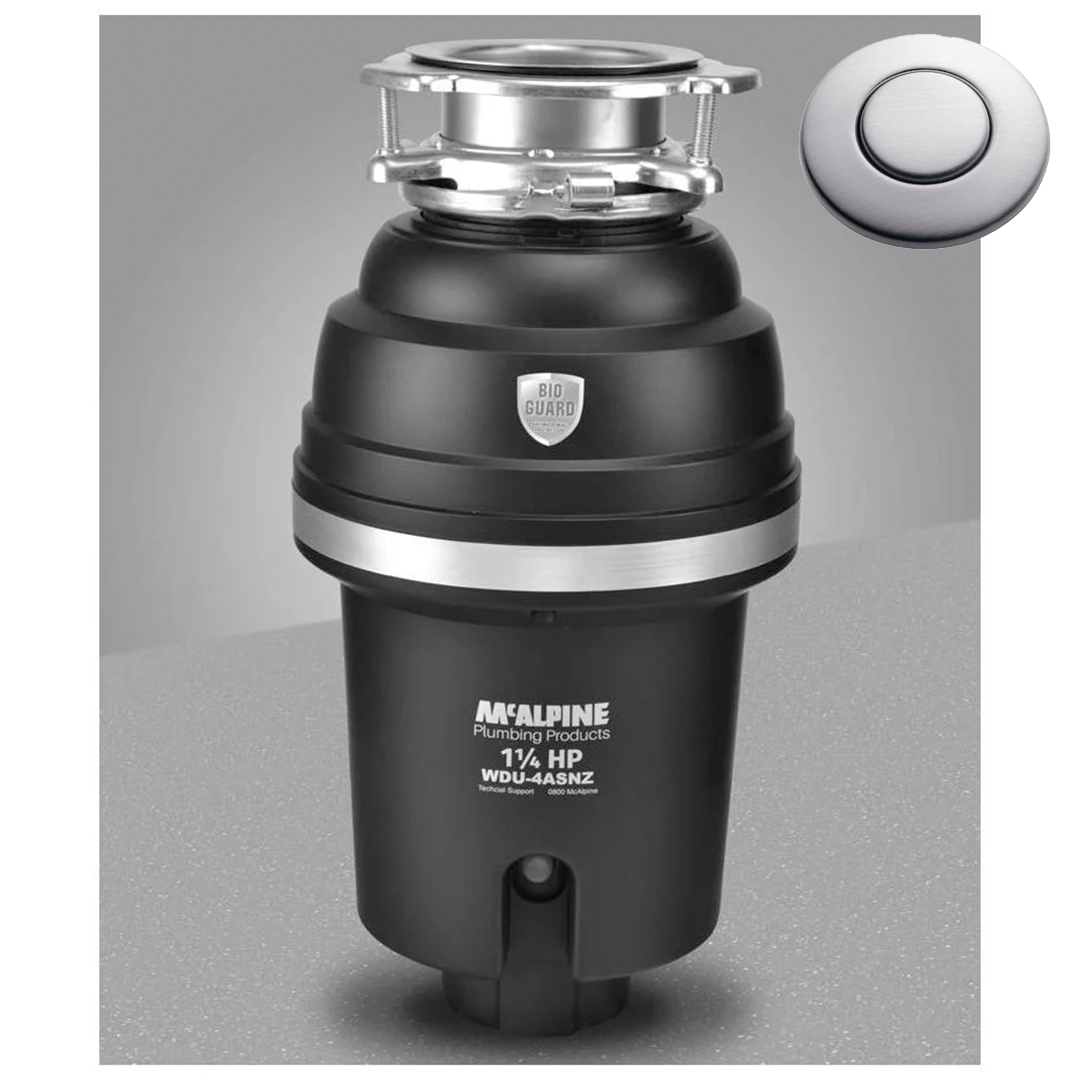 Mcalpine Perfect Grind® Food Waste Disposer- 1 & 1/4 HP