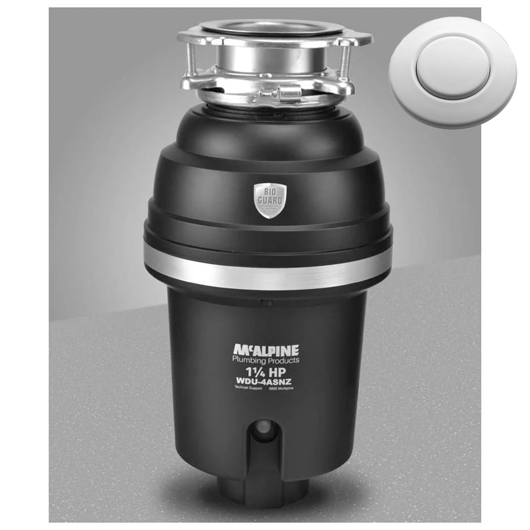 Mcalpine Perfect Grind® Food Waste Disposer- 1 & 1/4 HP