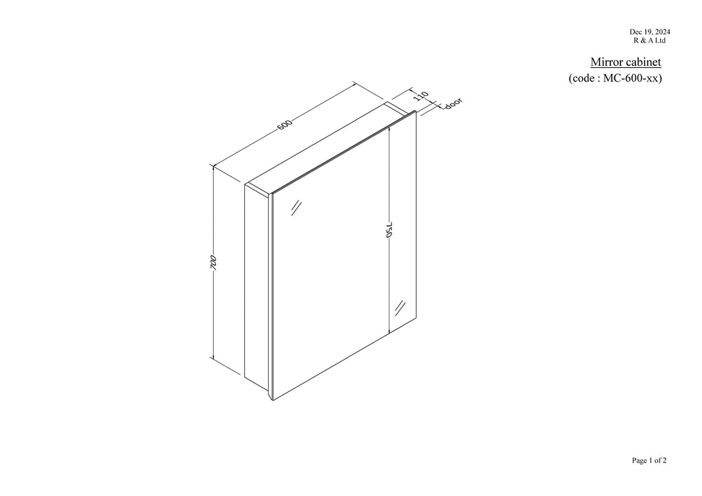 code-pavia-mirror-cabinet-600-spec-sheet-one