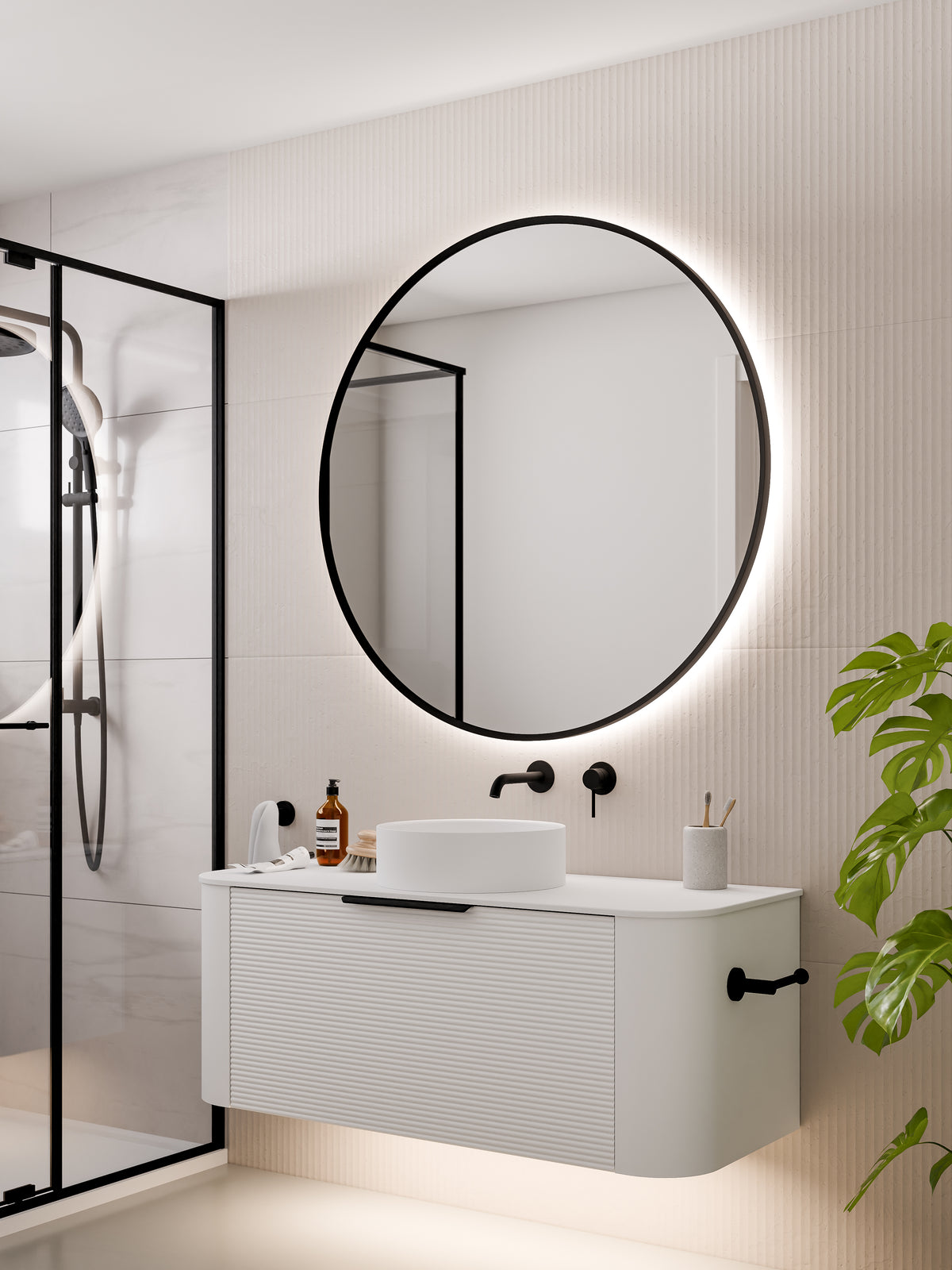 Slab Vanity Code Nature 1200 Vanity | Flat Slab Top | Orchard Front – Elite ...