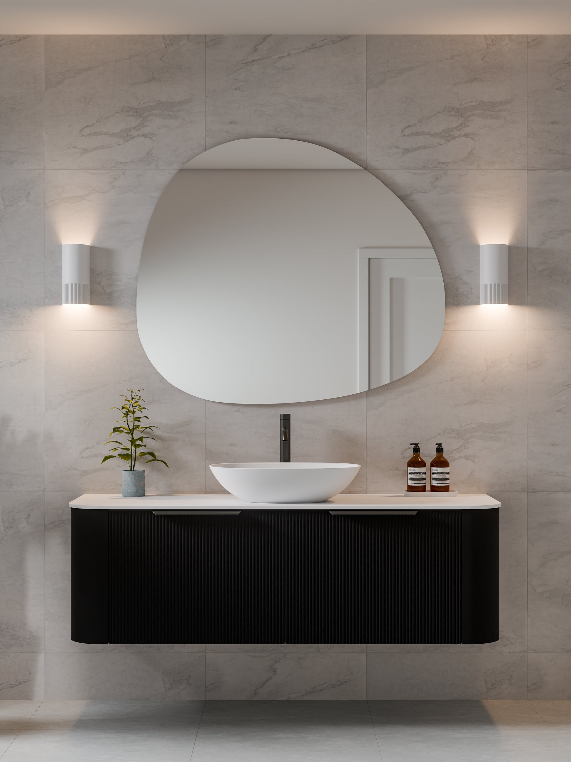 nature-single-sink-velour-pillar-vanity-1500-matte-black