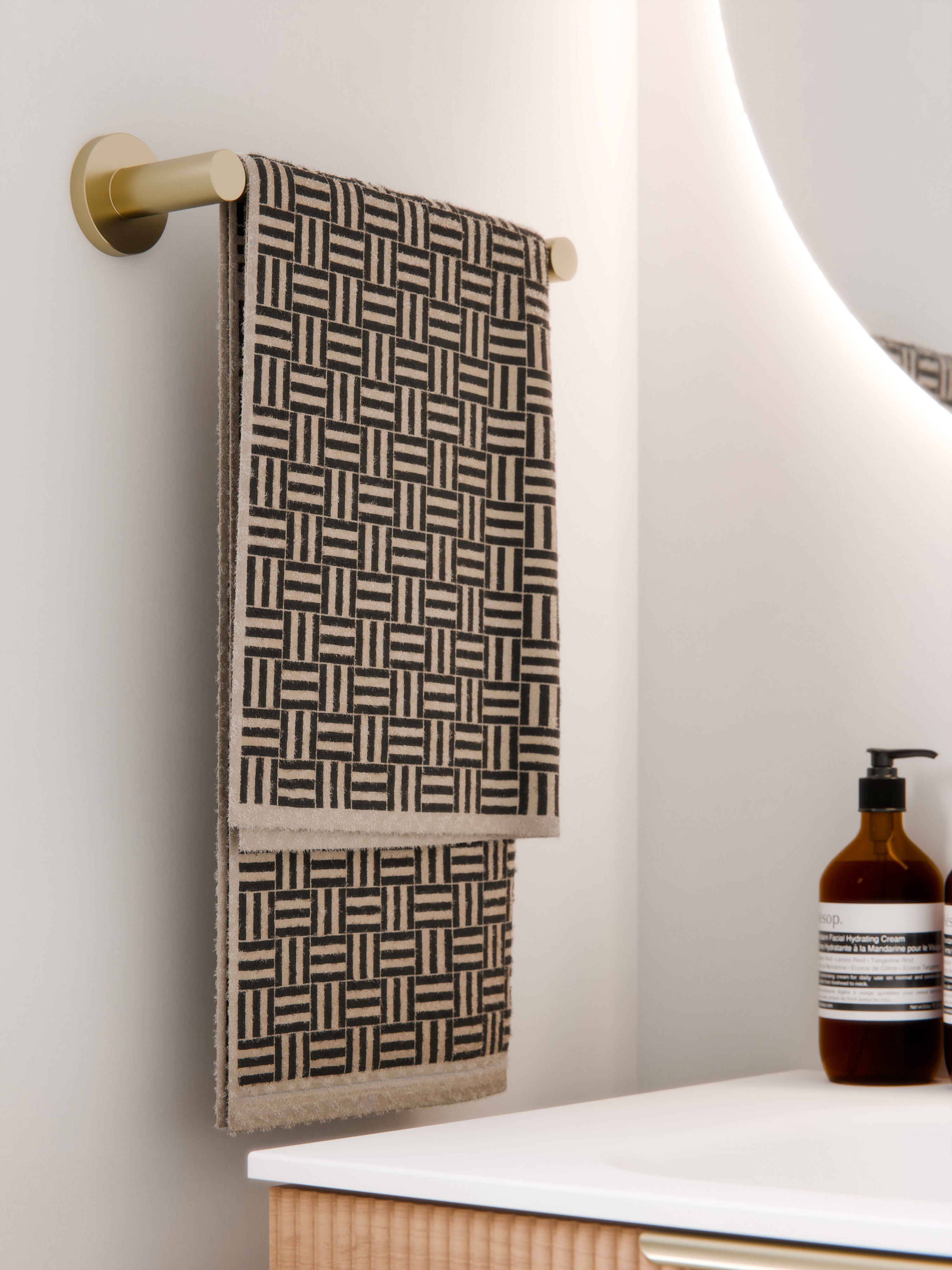 Code Nature Hand Towel Rail 300Mm