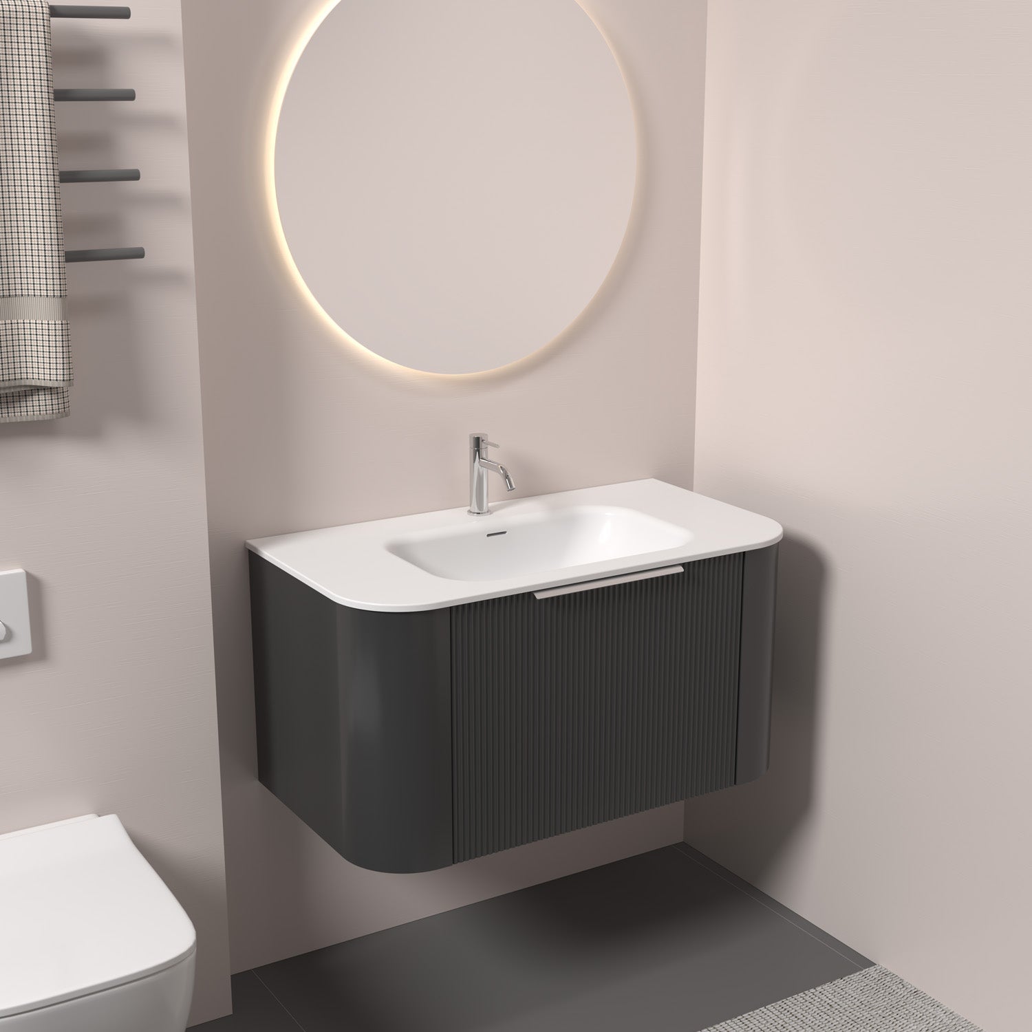 code-nature-900-pillar-vanity-range-black