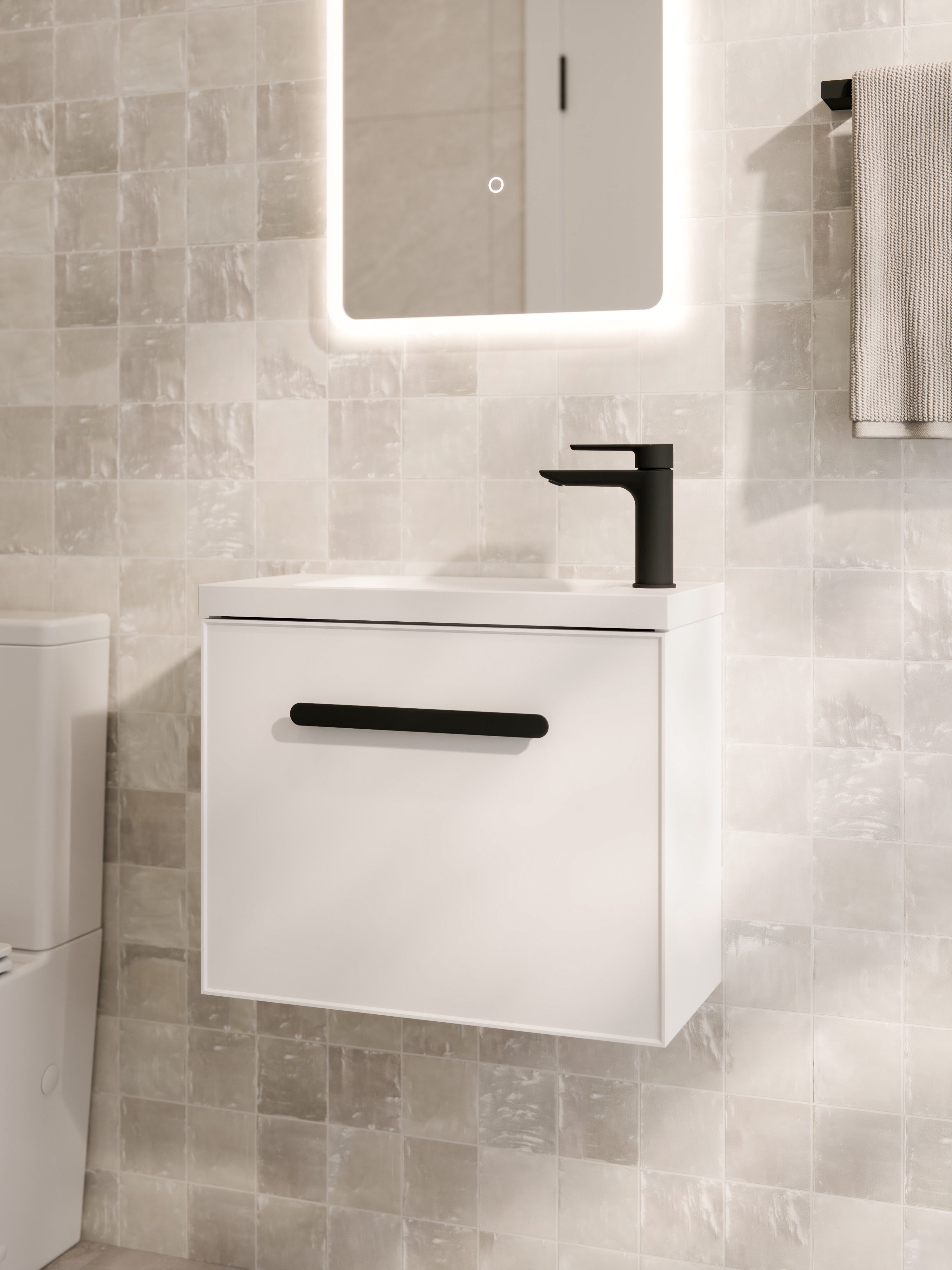 Lineare 550 WC Vanity | Wall-Hung