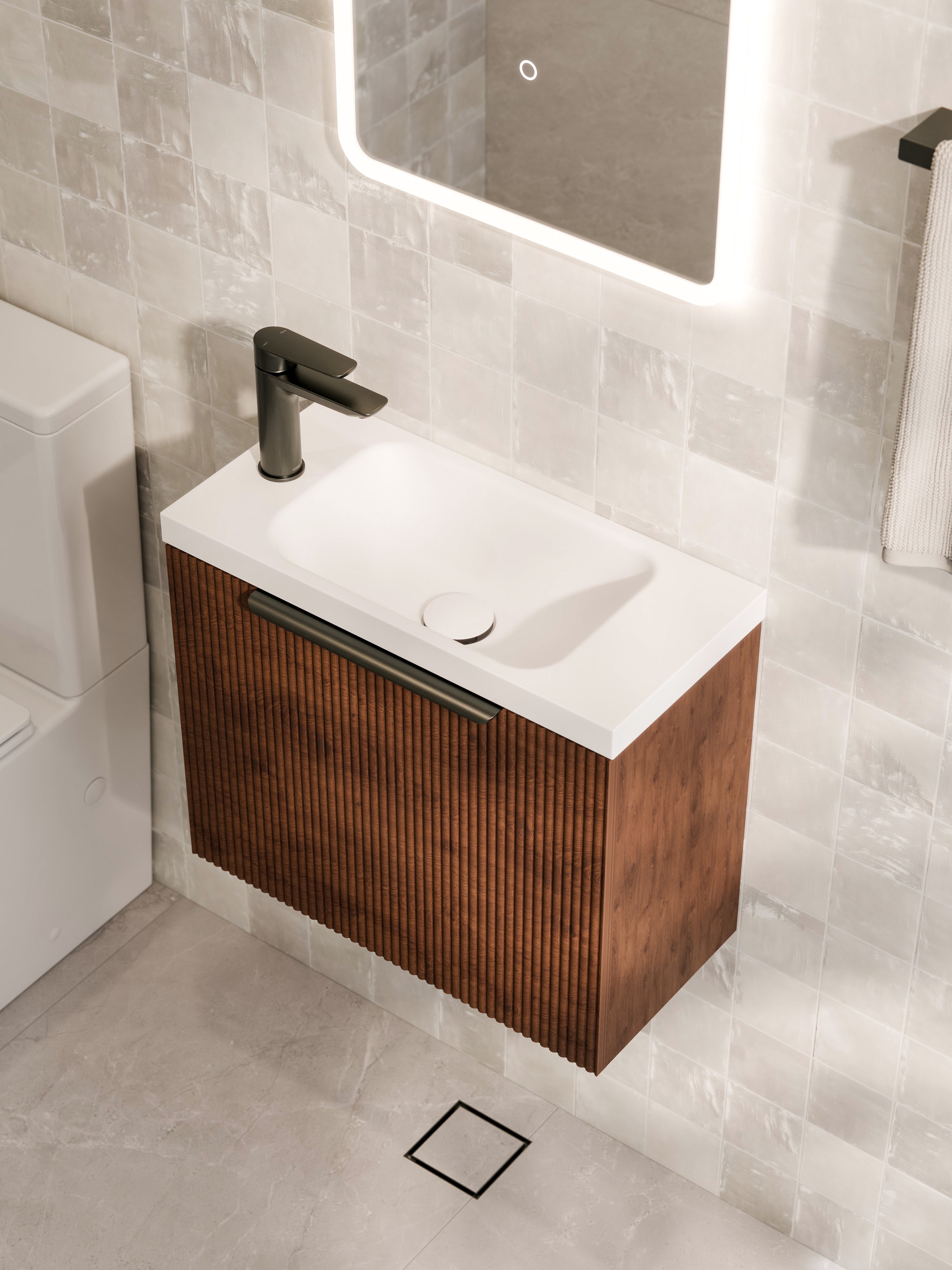Lineare 550 WC Vanity | Wall-Hung