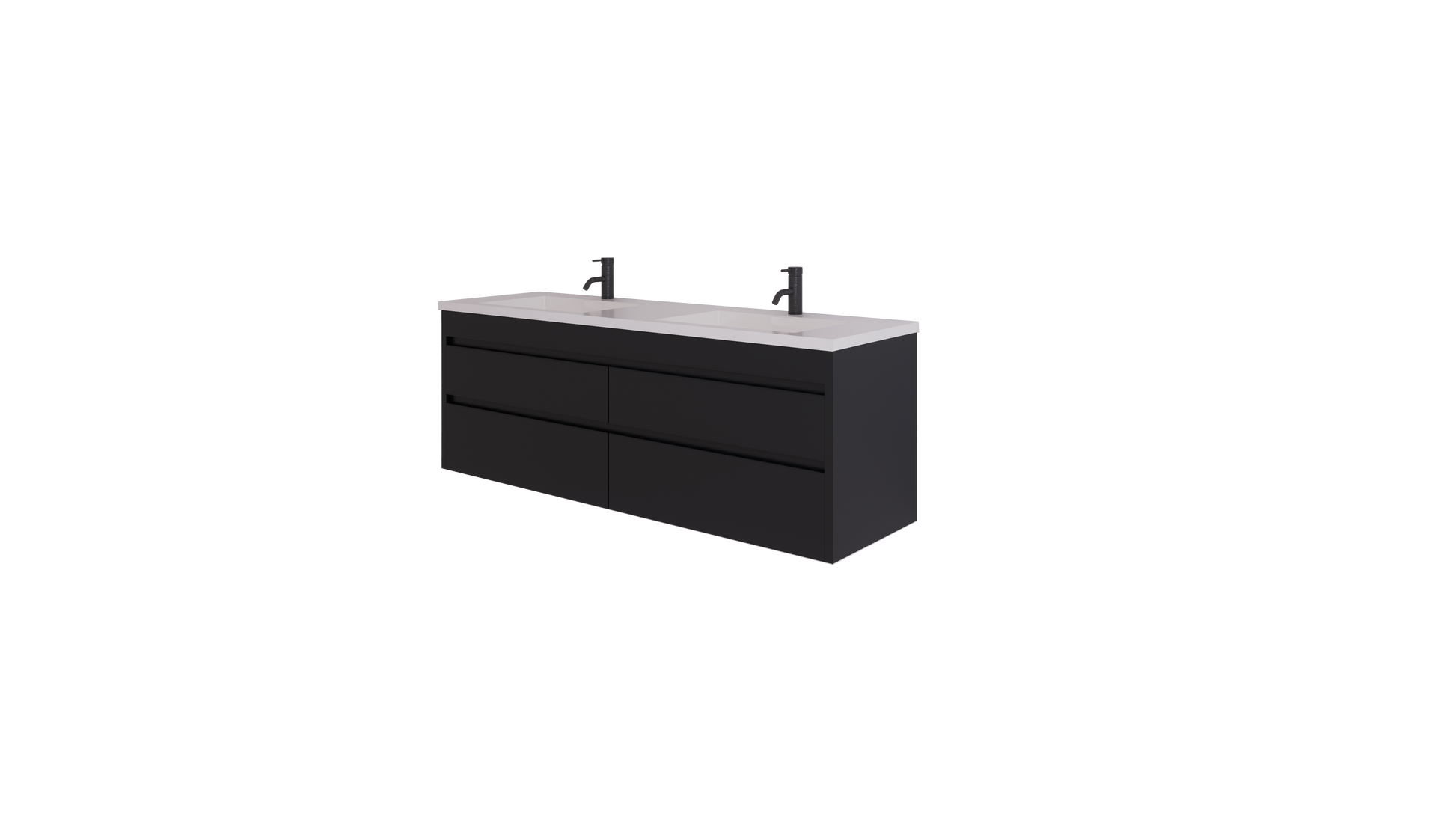 code-neo-1800-four-drawer-wall-hung-vanity-range-black