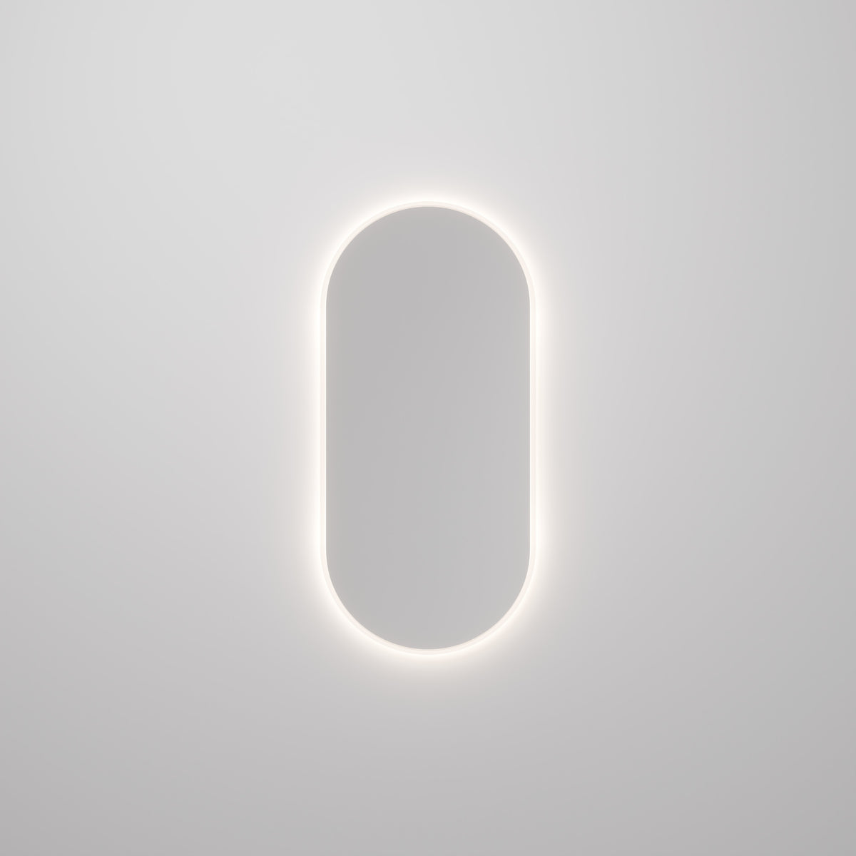 Opal Oval LED Mirror 500x1050mm