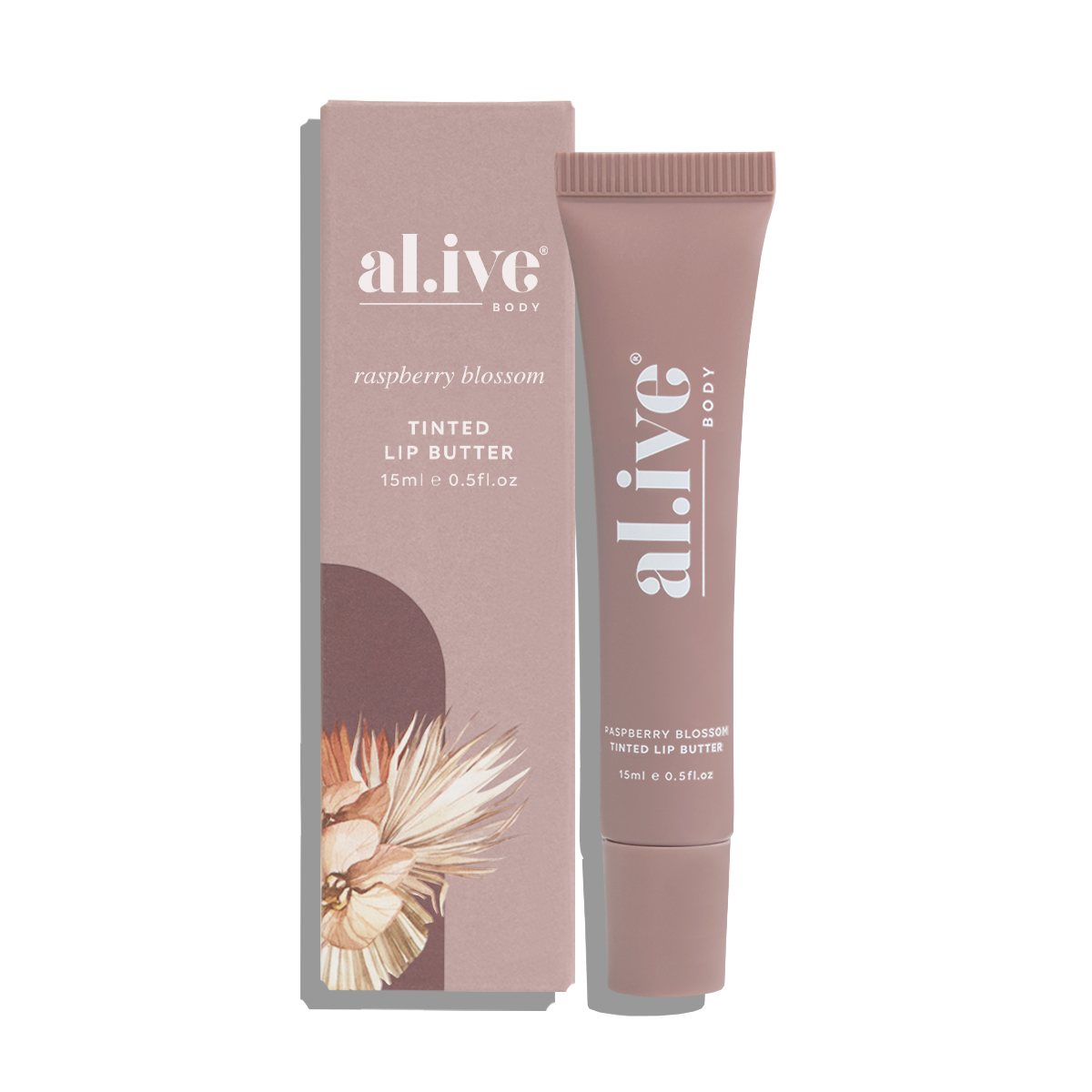 al.ive body Tinted Lip Butter Raspberry Blossom