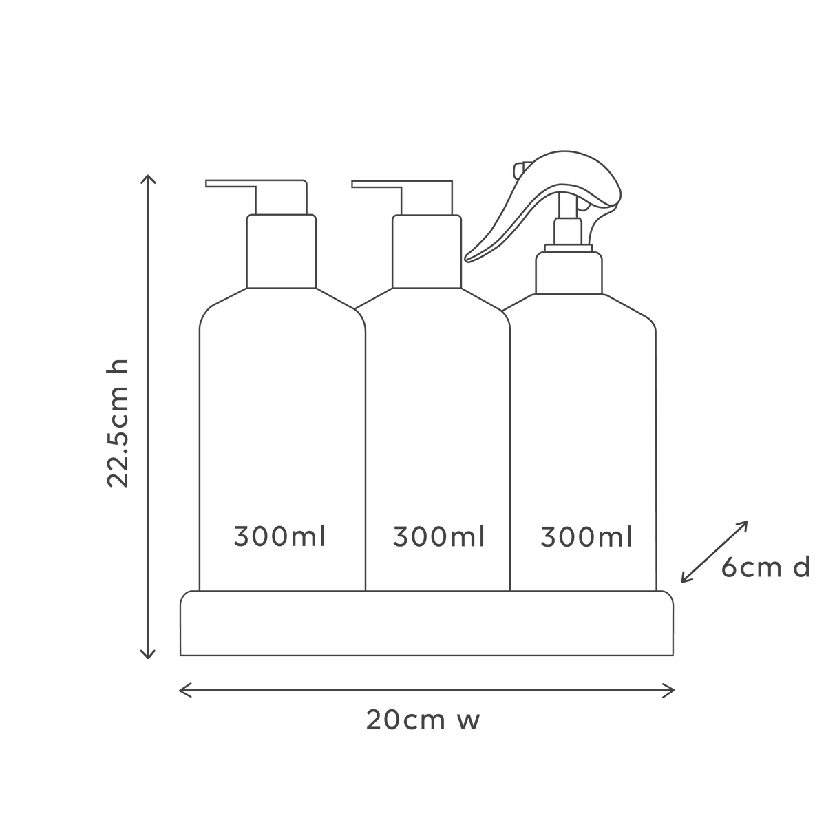 Al.ive Kitchen Trio Product Specs