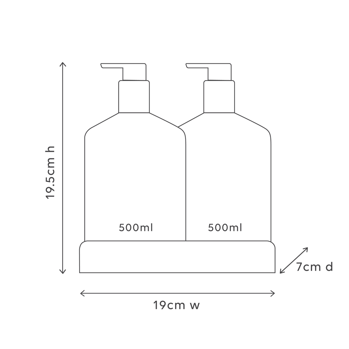 al.ive body Bathroom Duo - product specifications