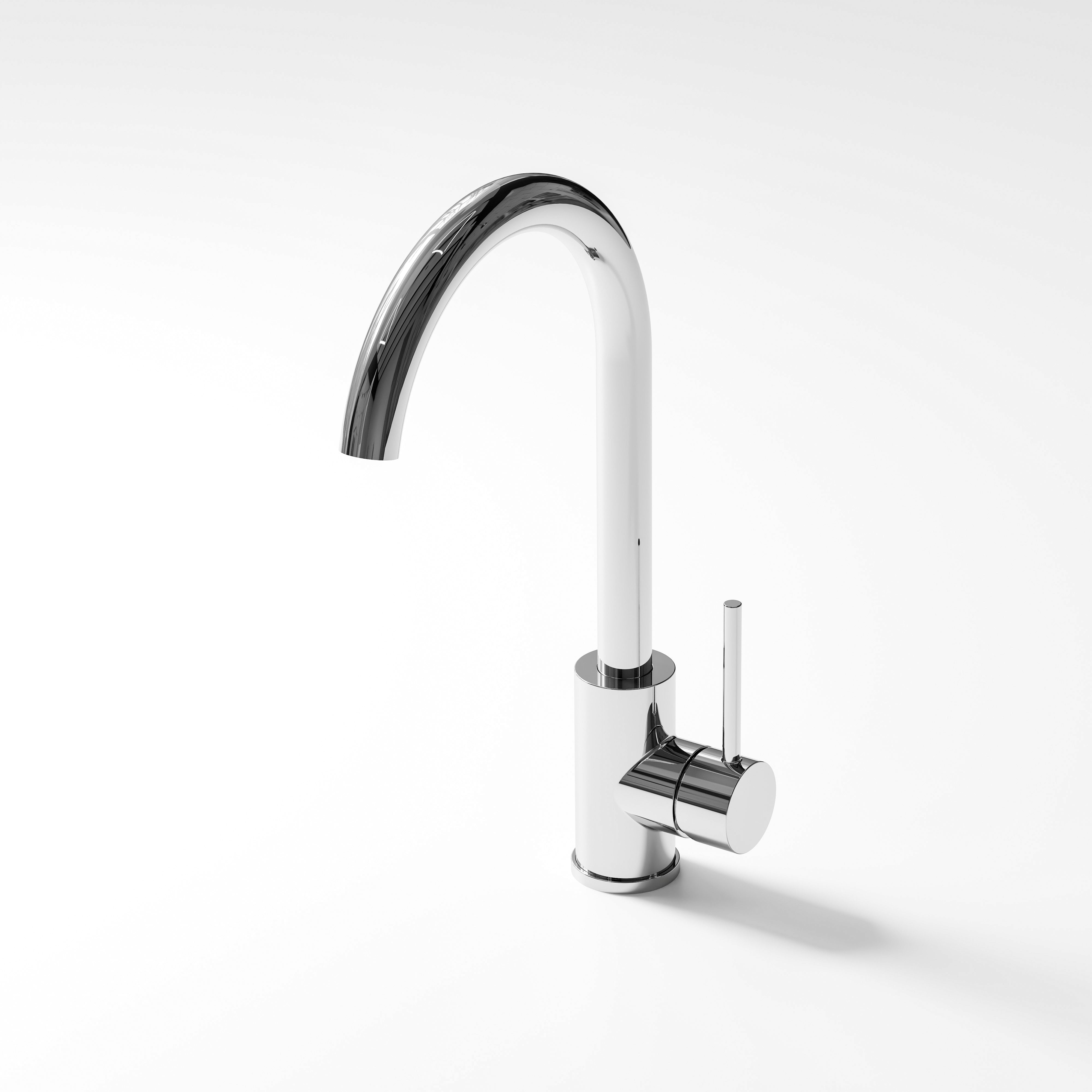 Pavia Gooseneck Kitchen Mixer