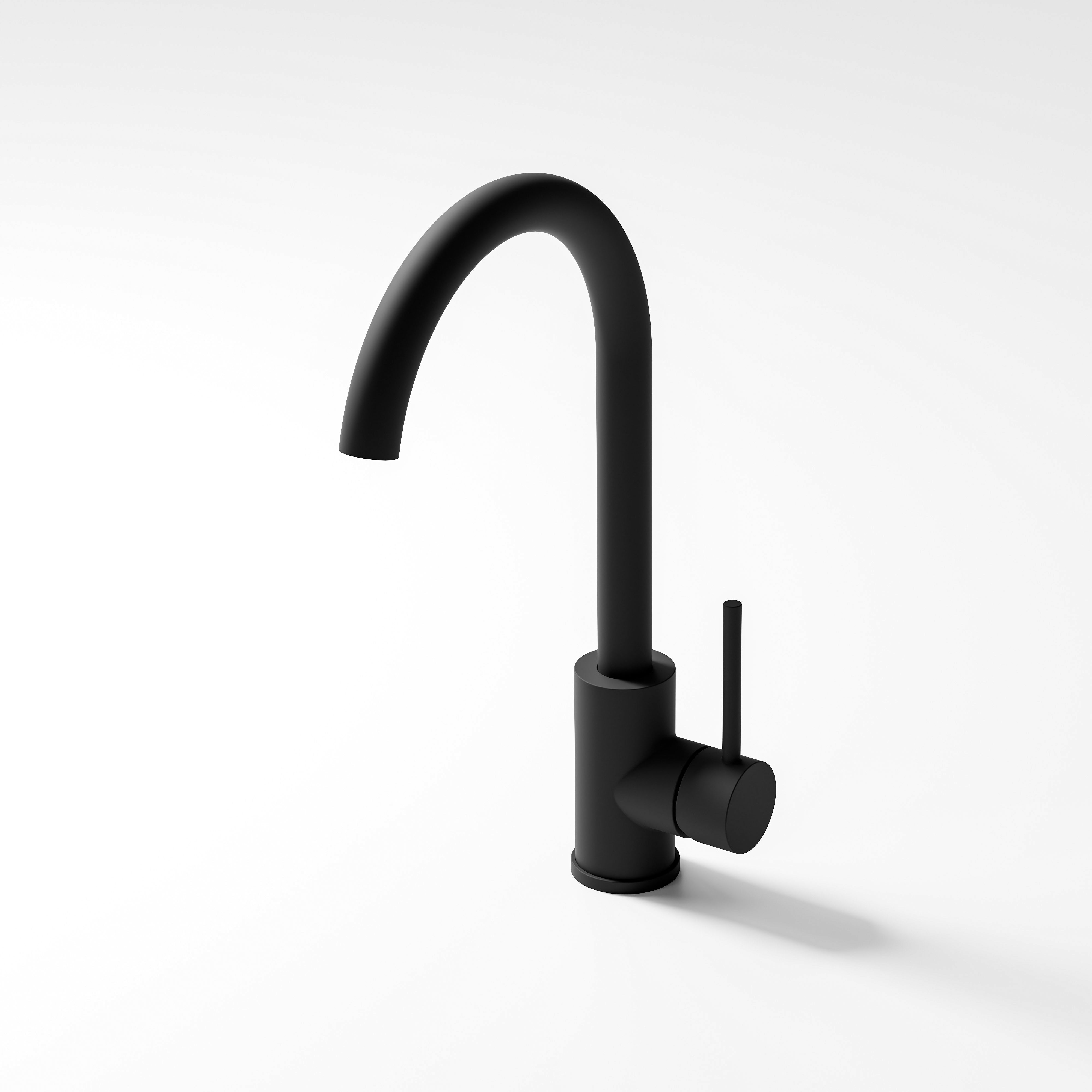 Pavia Gooseneck Kitchen Mixer