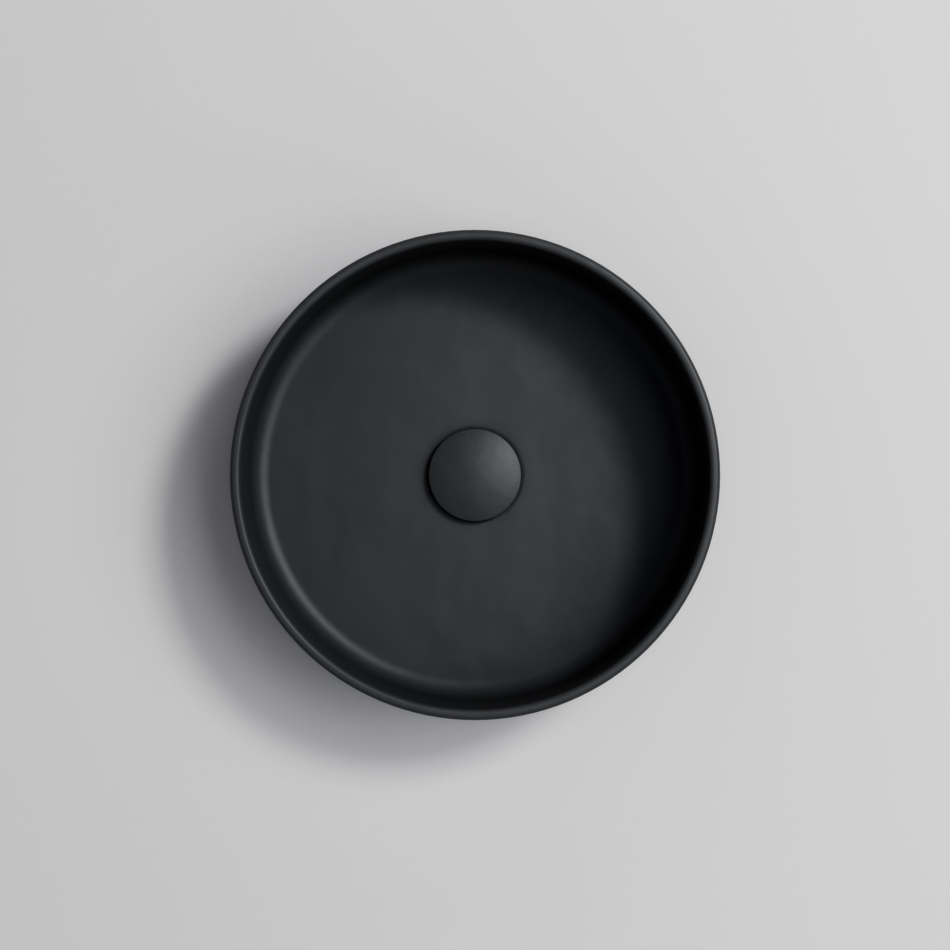 code-pure-round-ceramic-basin-in-matte-dark-grey-with-matching-waste