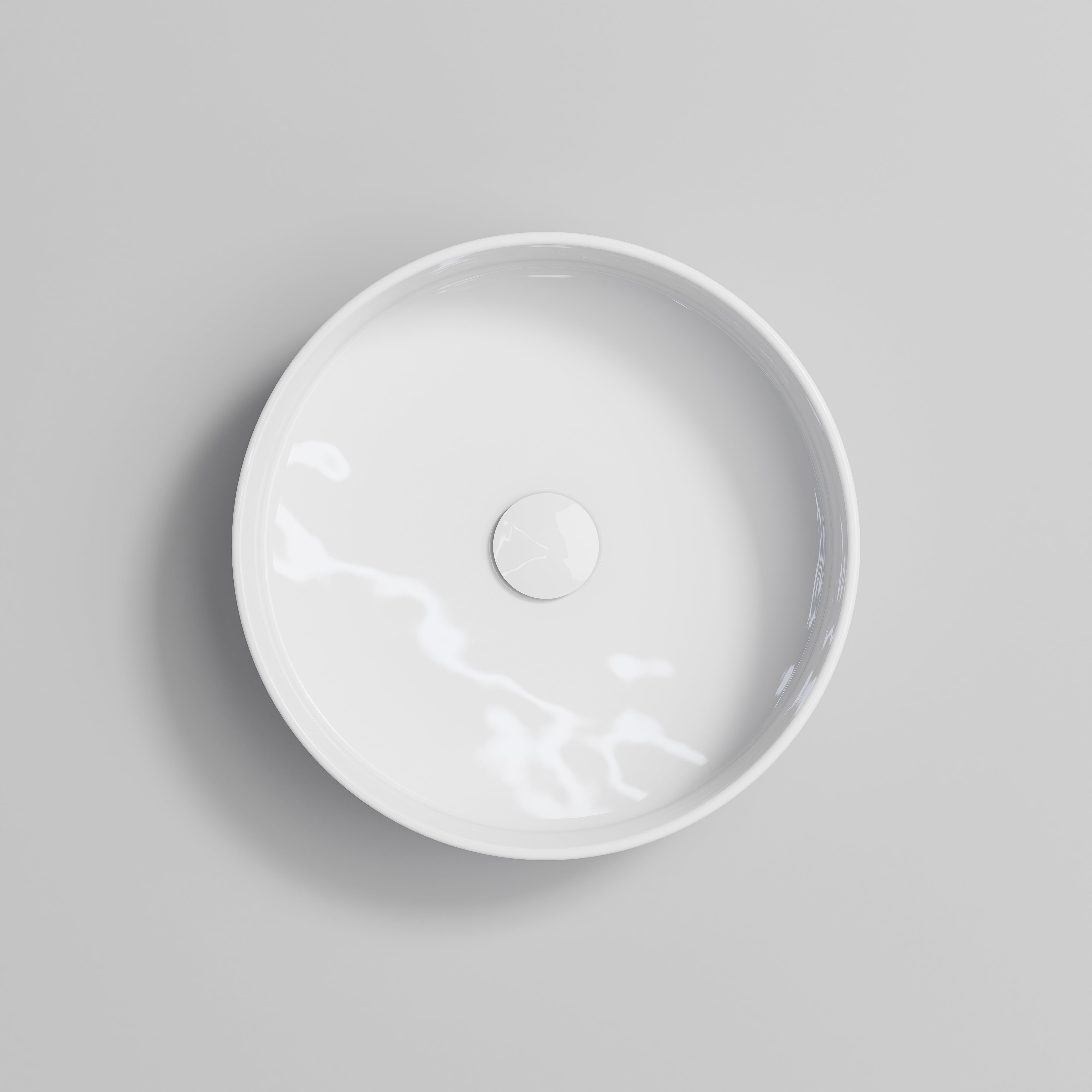 CODE PURE ROUND CERAMIC BASIN 400MM